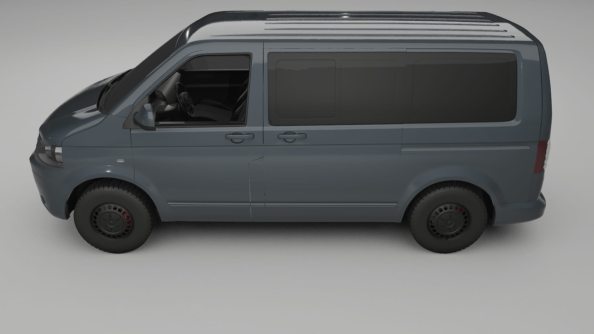 VW Transporter T5 Caravelle TPU Paint Protection Film | GRANITE Color Change PPF Full Pre-Cut Kit