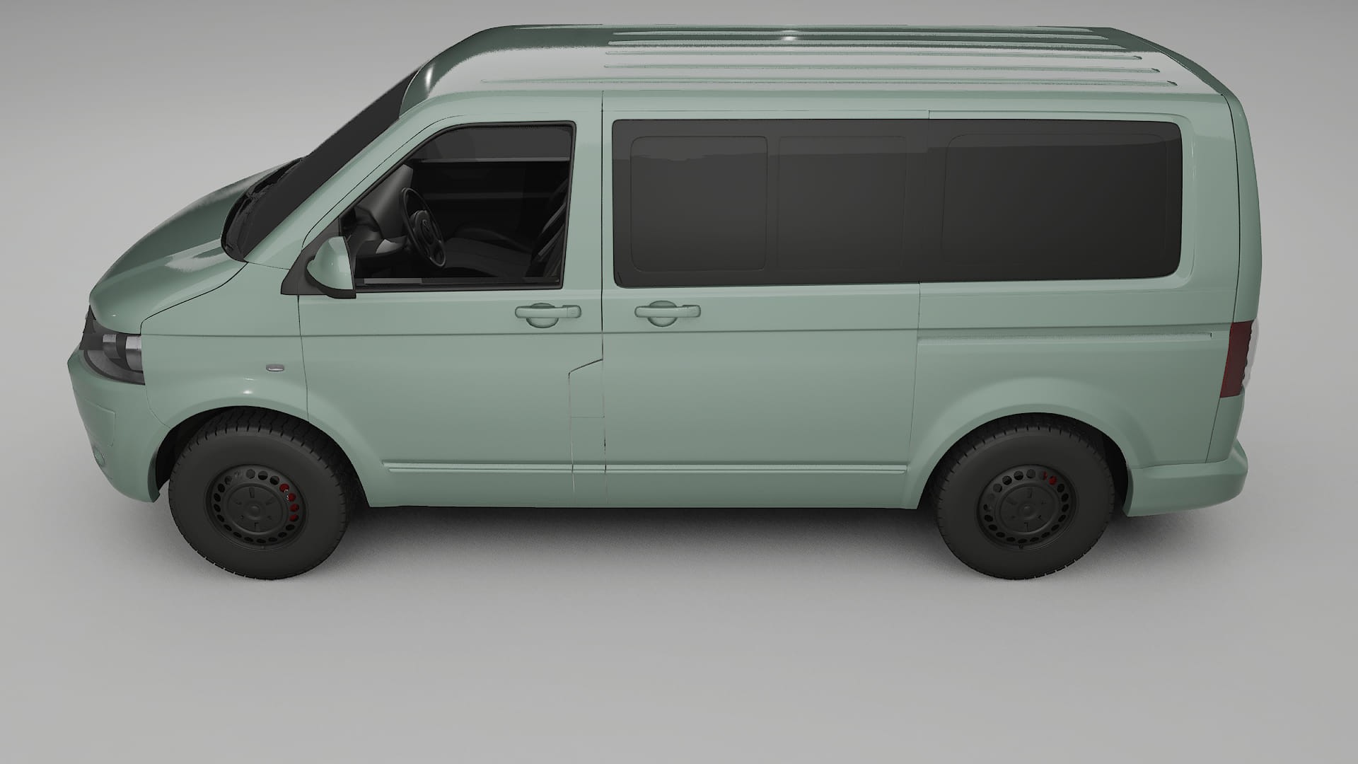 VW Transporter T5 Caravelle TPU Paint Protection Film | CINDER Color Change PPF Full Pre-Cut Kit