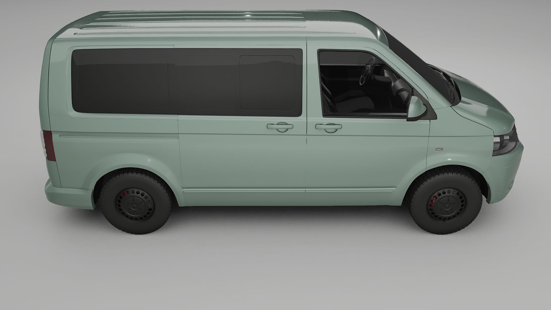 VW Transporter T5 Caravelle TPU Paint Protection Film | CINDER Color Change PPF Full Pre-Cut Kit