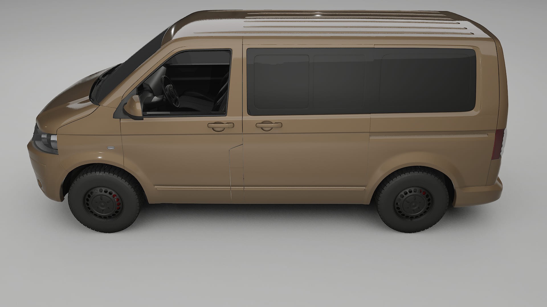VW Transporter T5 Caravelle TPU Paint Protection Film | SAHARA Color Change PPF Full Pre-Cut Kit