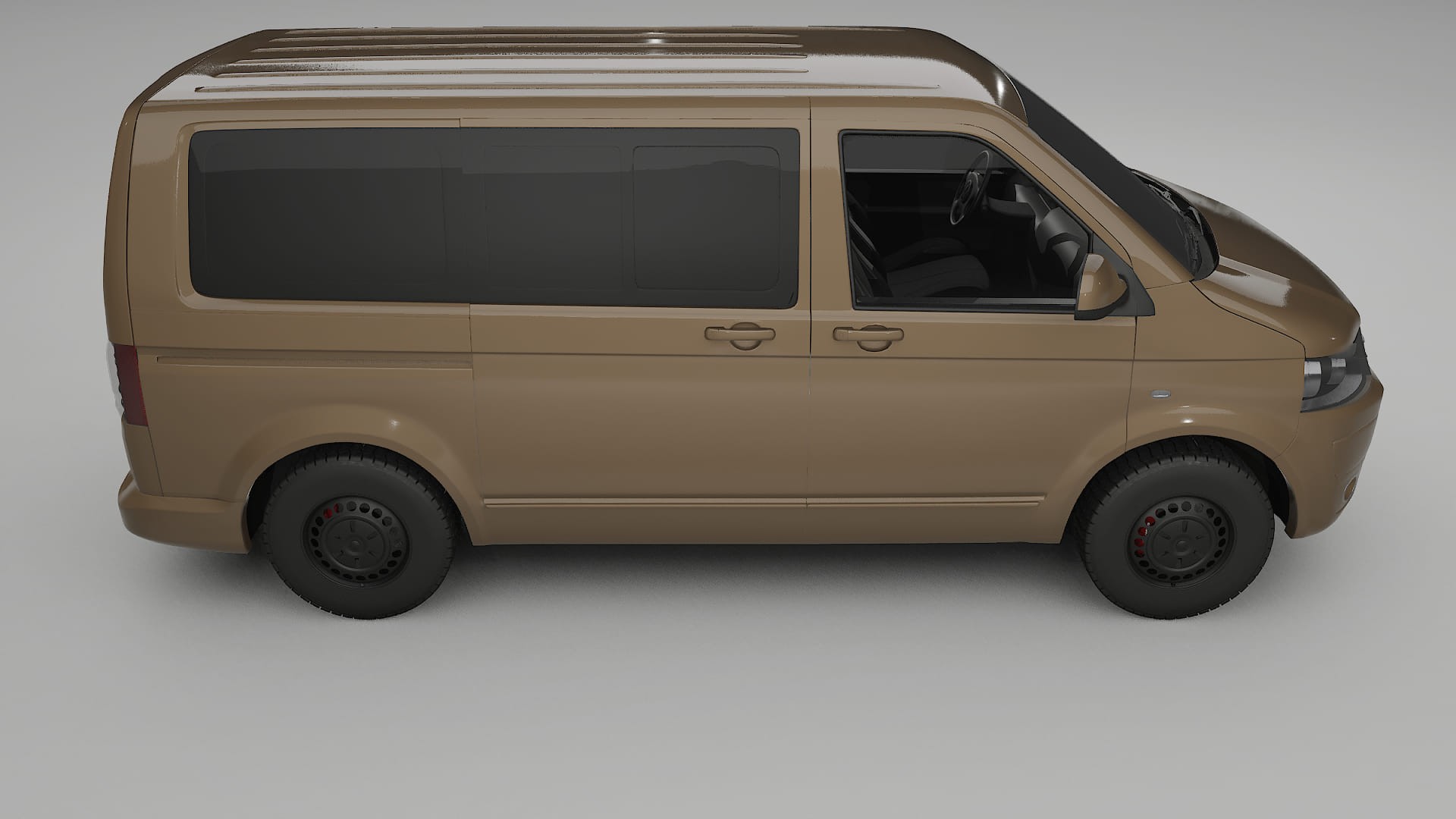 VW Transporter T5 Caravelle TPU Paint Protection Film | SAHARA Color Change PPF Full Pre-Cut Kit