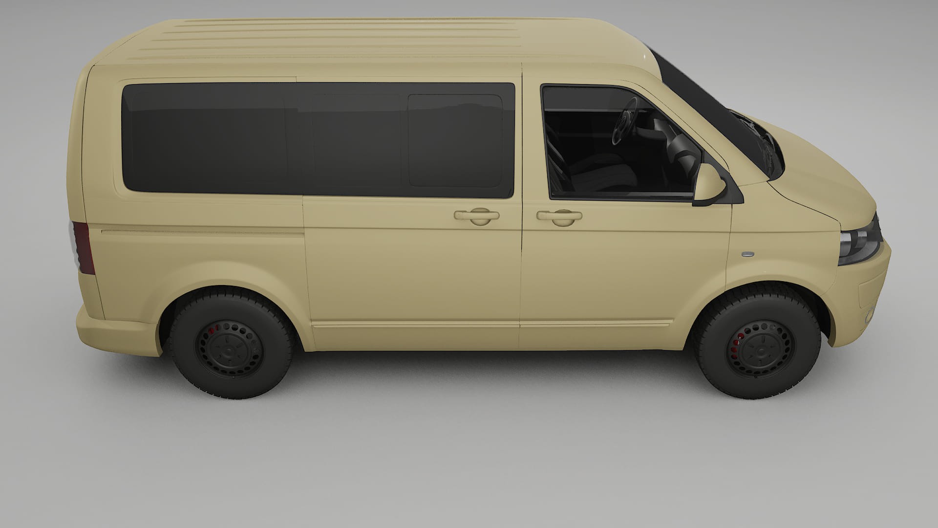 VW Transporter T5 Caravelle TPU Paint Protection Film | SAND Color Change PPF Full Pre-Cut Kit
