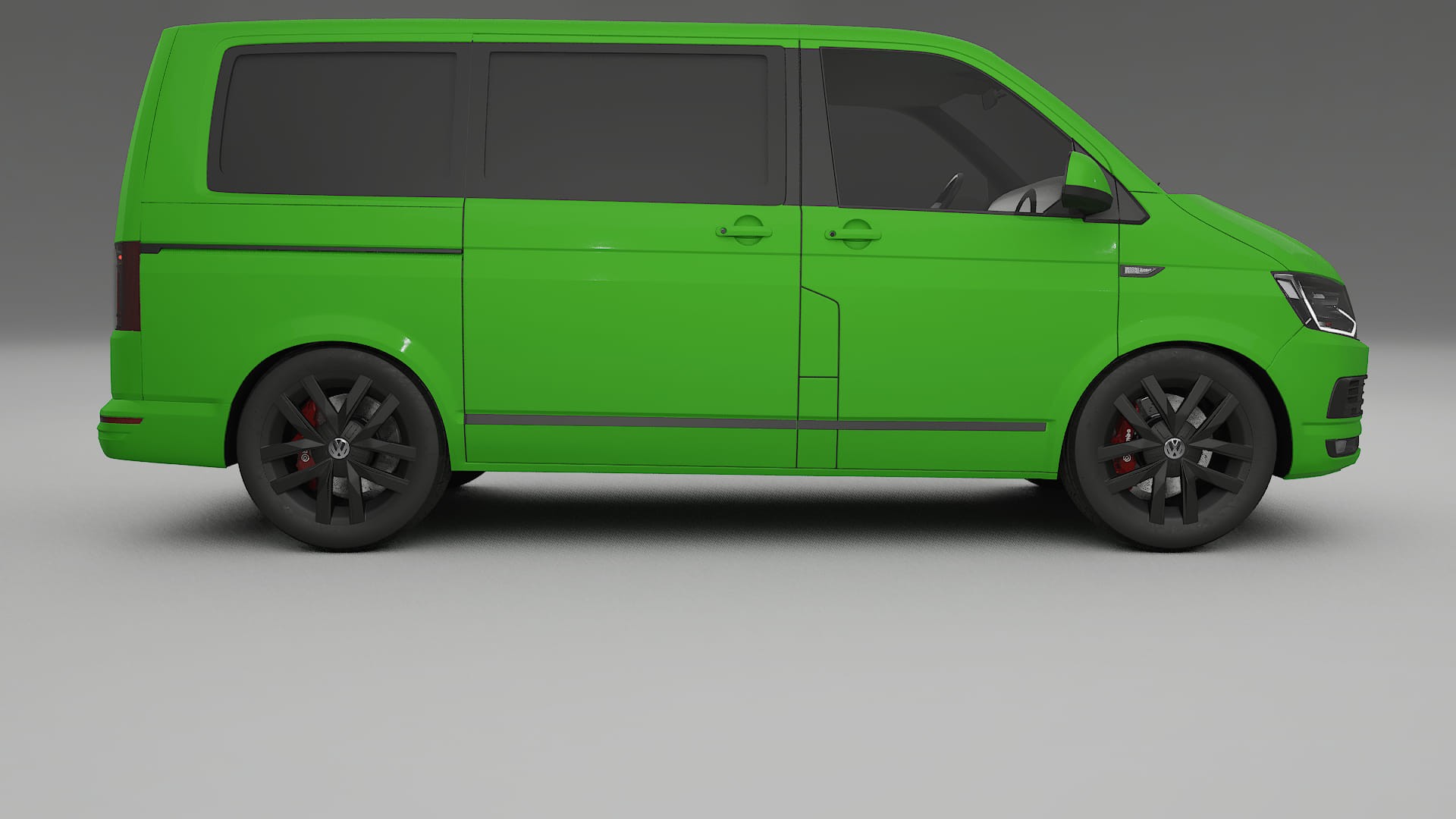 VW Transporter T6 Multivan TPU Paint Protection Film | VENOM Color Change PPF Full Pre-Cut Kit