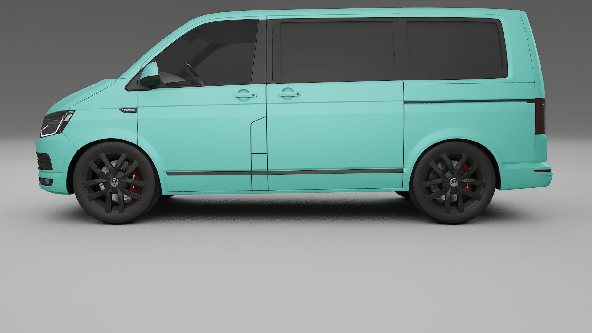 VW Transporter T6 Multivan TPU Paint Protection Film | FROST Color Change PPF Full Pre-Cut Kit