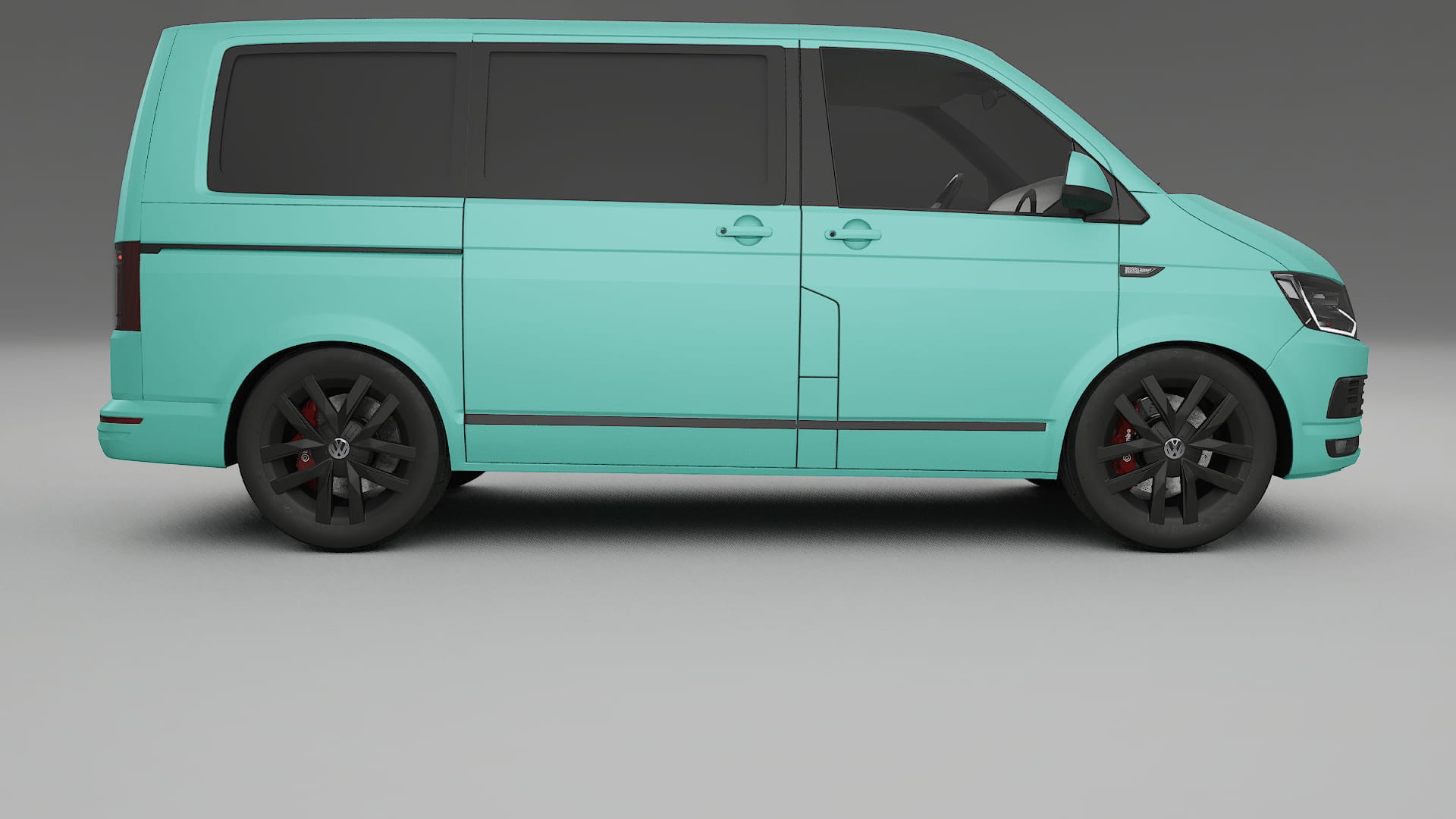 VW Transporter T6 Multivan TPU Paint Protection Film | FROST Color Change PPF Full Pre-Cut Kit