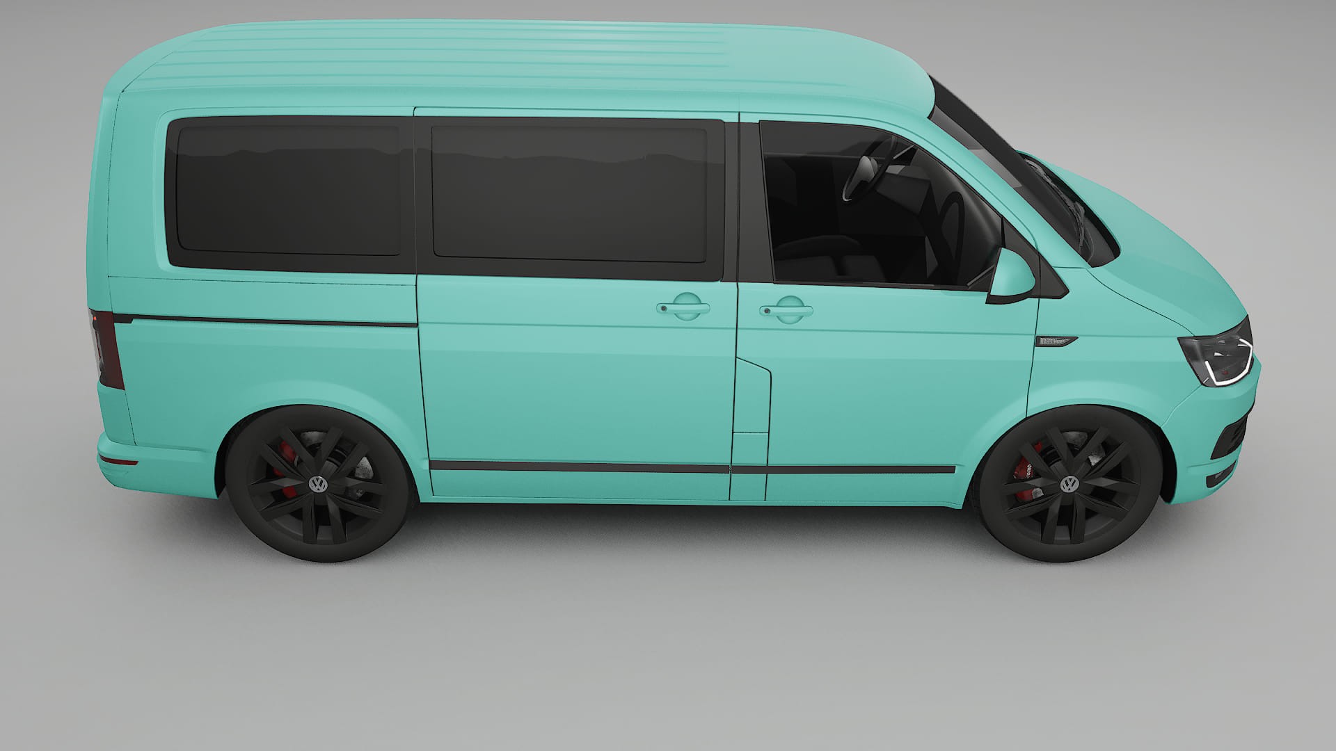 VW Transporter T6 Multivan TPU Paint Protection Film | FROST Color Change PPF Full Pre-Cut Kit