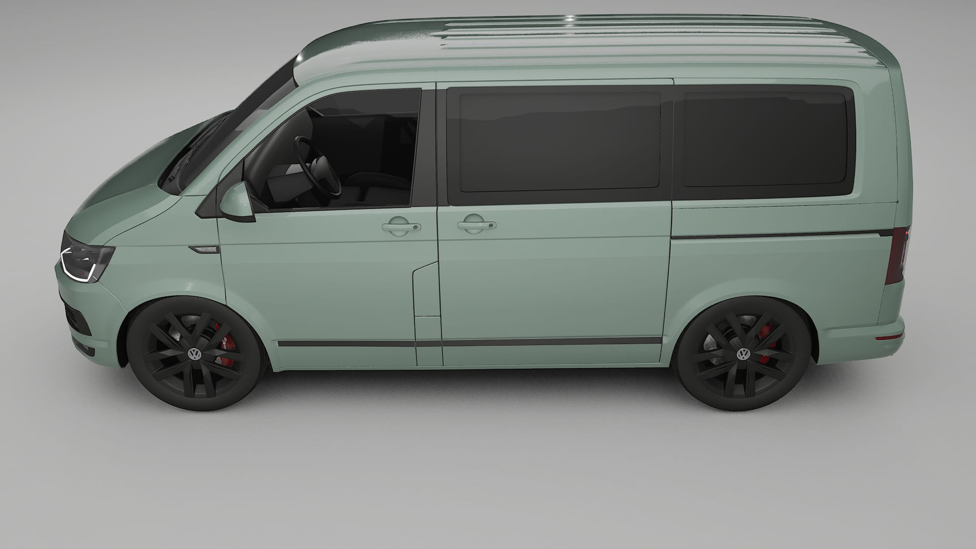 VW Transporter T6 Multivan TPU Paint Protection Film | CINDER Color Change PPF Full Pre-Cut Kit