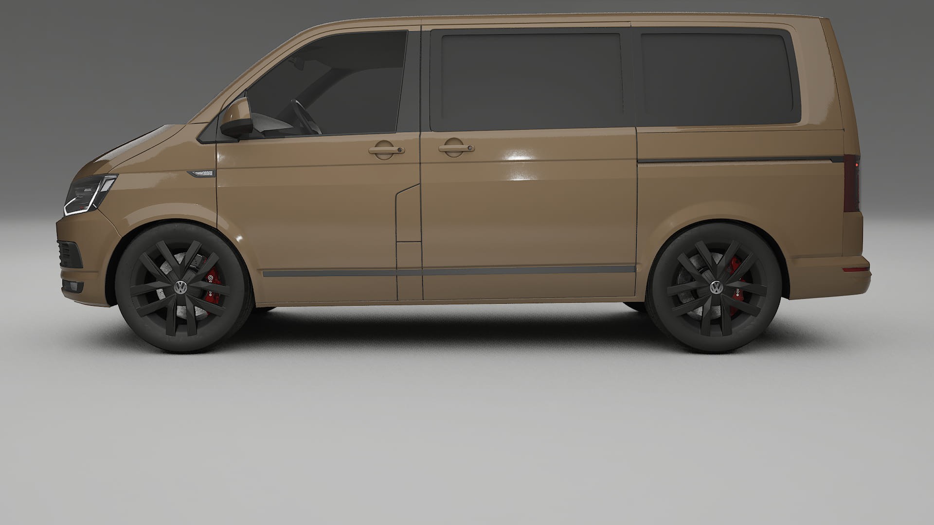 VW Transporter T6 Multivan TPU Paint Protection Film | SAHARA Color Change PPF Full Pre-Cut Kit