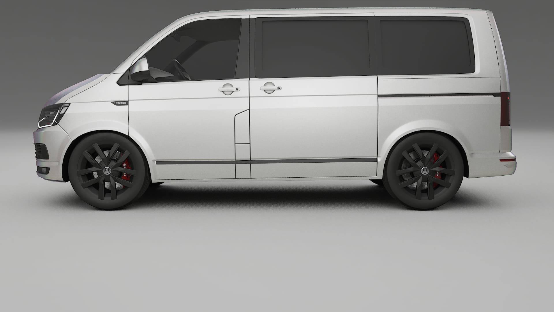 VW Transporter T6 Multivan TPU Paint Protection Film | NEBULA Color Change PPF Full Pre-Cut Kit
