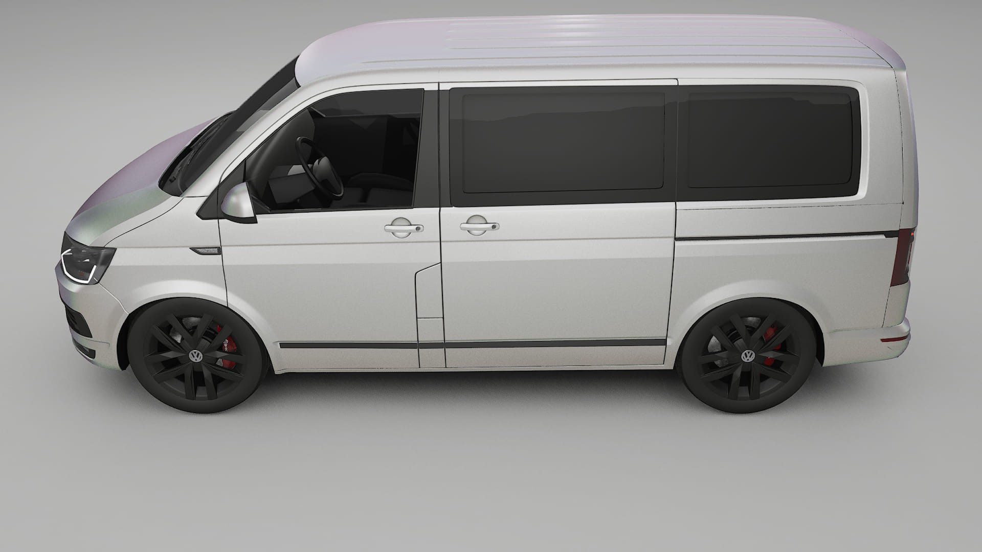 VW Transporter T6 Multivan TPU Paint Protection Film | NEBULA Color Change PPF Full Pre-Cut Kit
