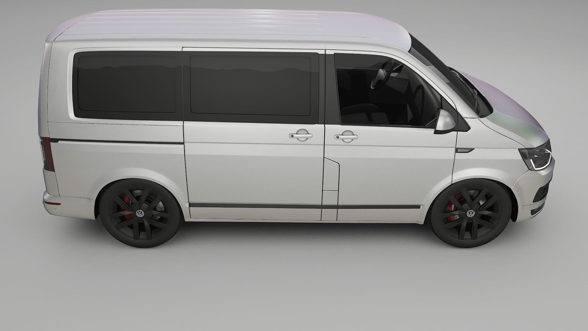 VW Transporter T6 Multivan TPU Paint Protection Film | NEBULA Color Change PPF Full Pre-Cut Kit