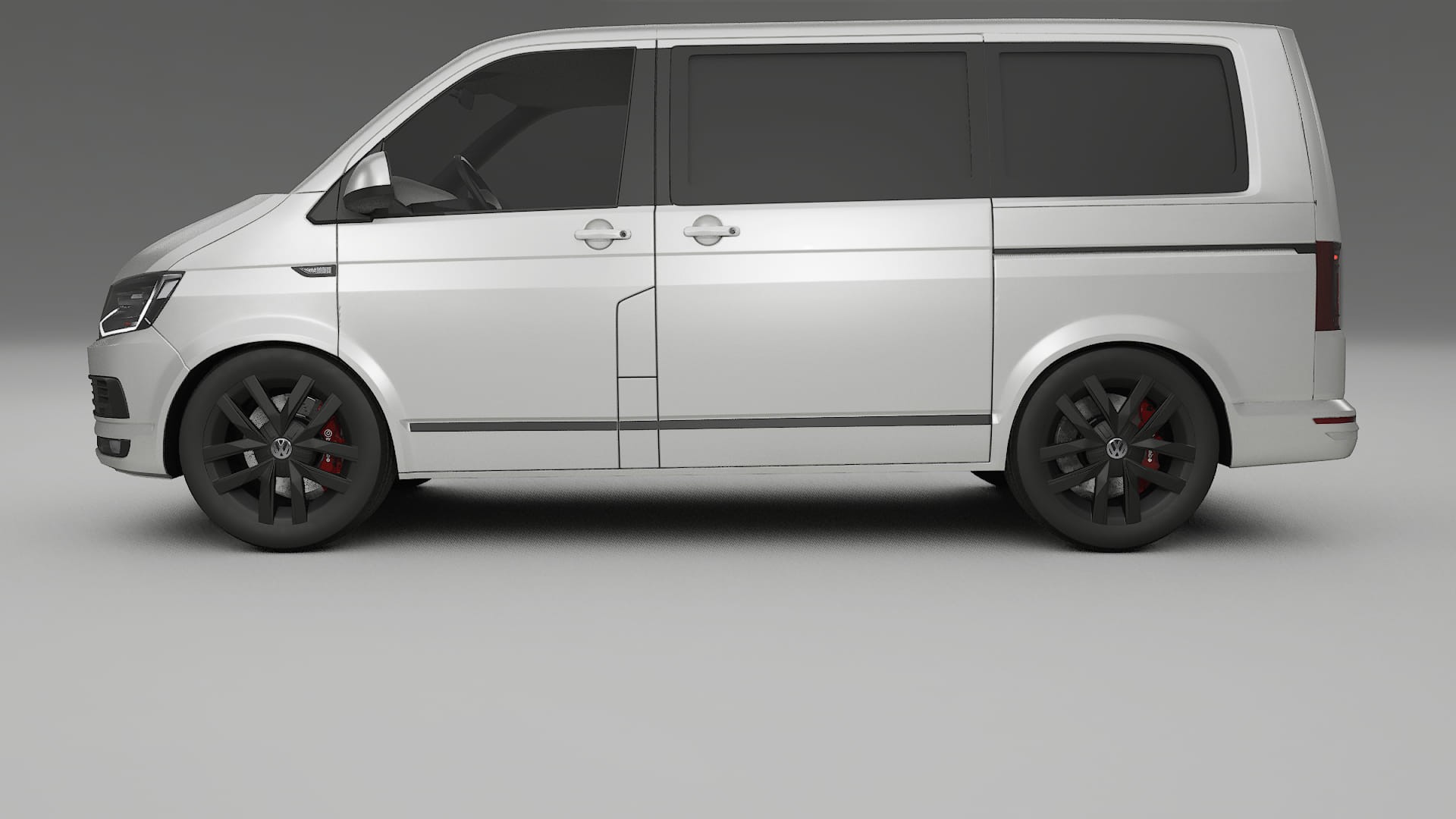 VW Transporter T6 Multivan TPU Paint Protection Film | OPAL Color Change PPF Full Pre-Cut Kit