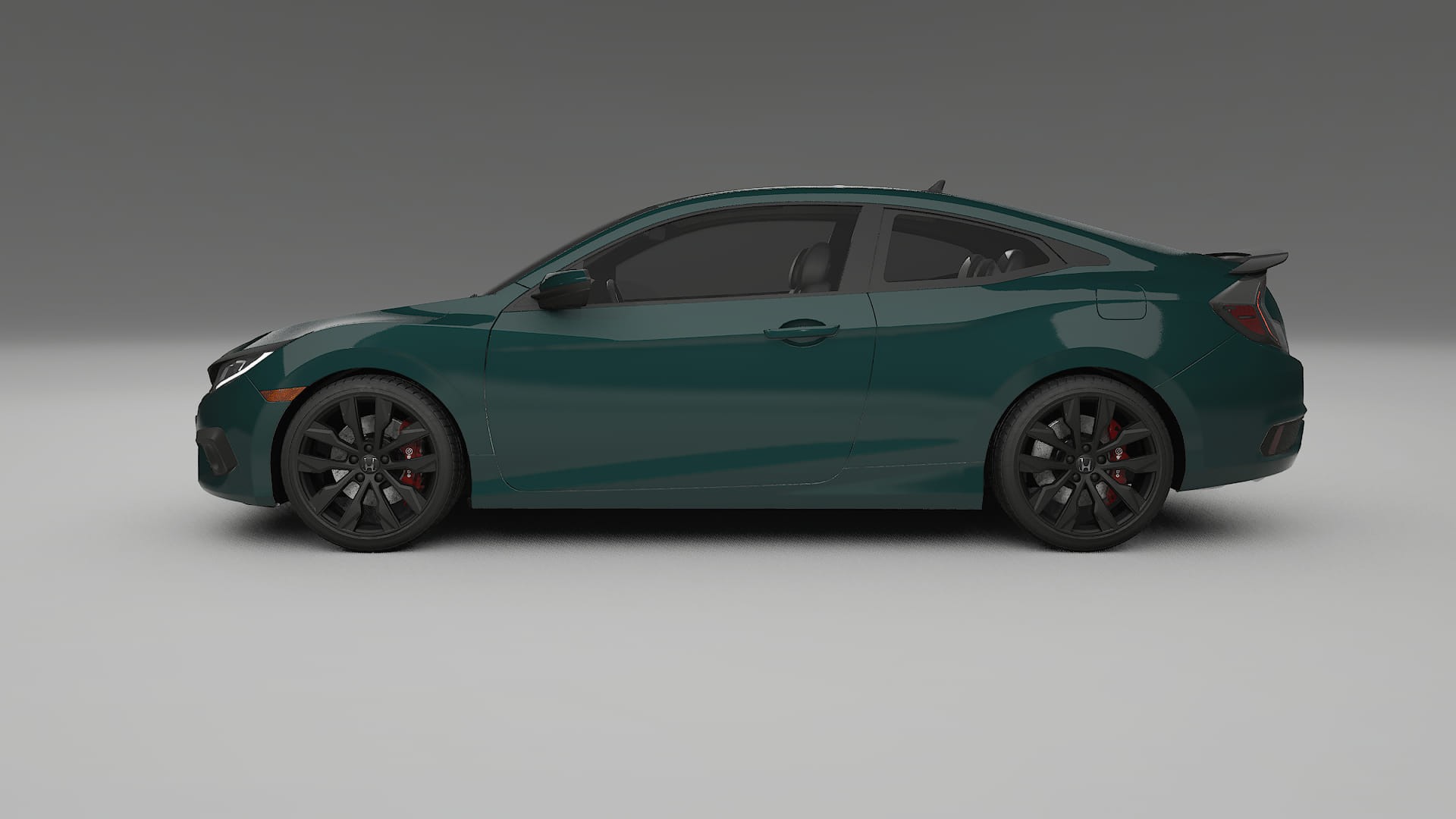 Honda Civic coupe prefacelift pre-LCI TPU Paint Protection Film | INFERNO Color Change PPF Full Pre-Cut Kit