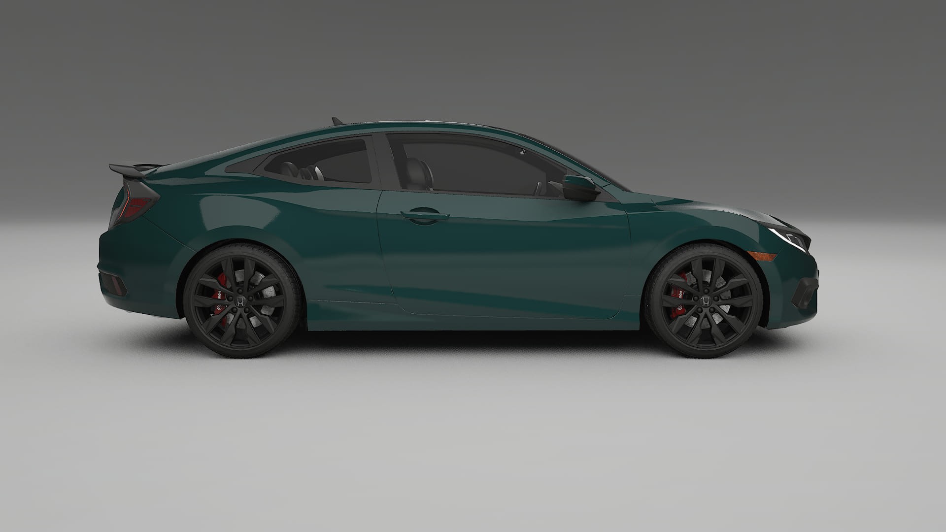 Honda Civic coupe prefacelift pre-LCI TPU Paint Protection Film | INFERNO Color Change PPF Full Pre-Cut Kit