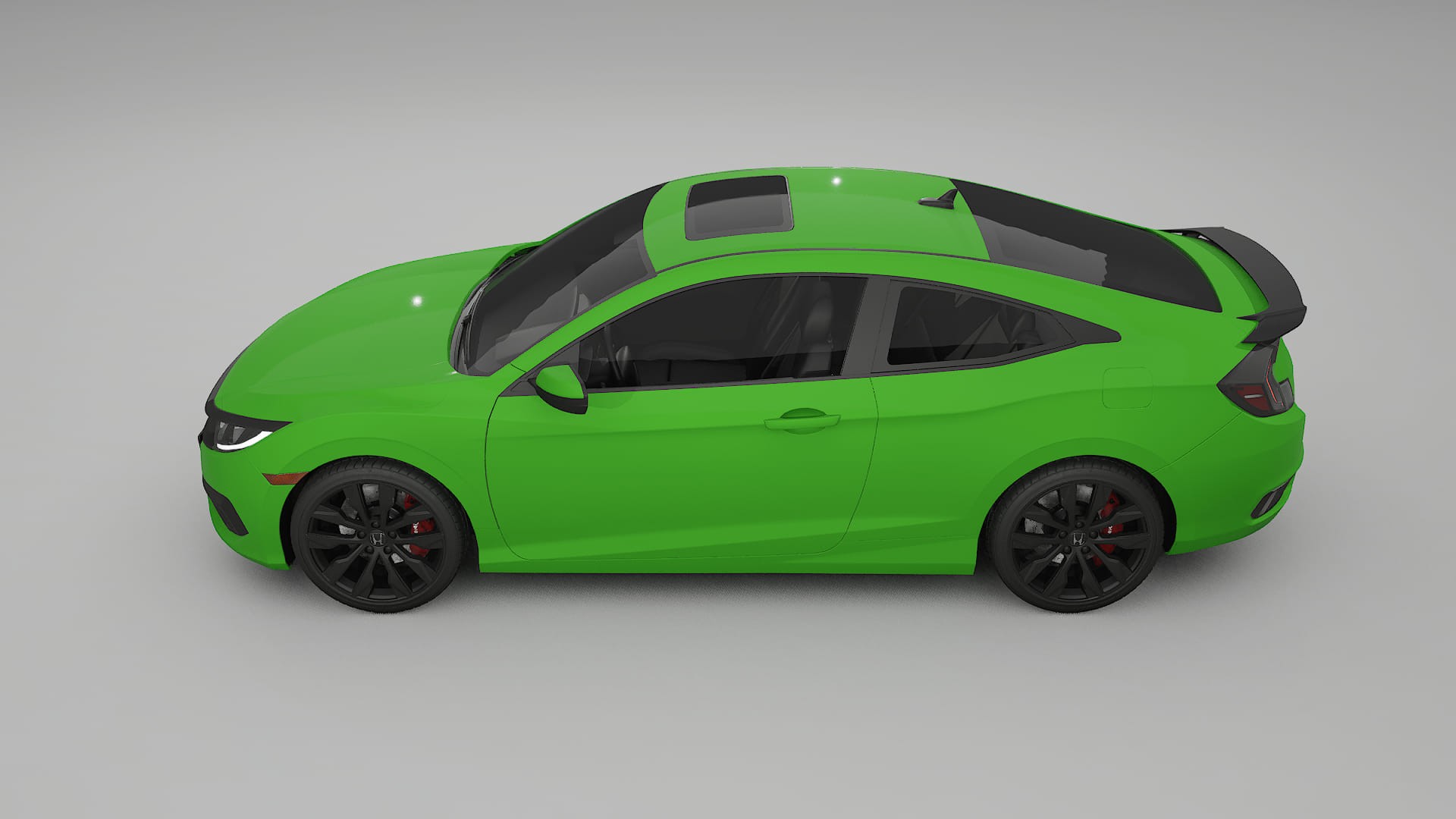 Honda Civic coupe prefacelift pre-LCI TPU Paint Protection Film | VENOM Color Change PPF Full Pre-Cut Kit