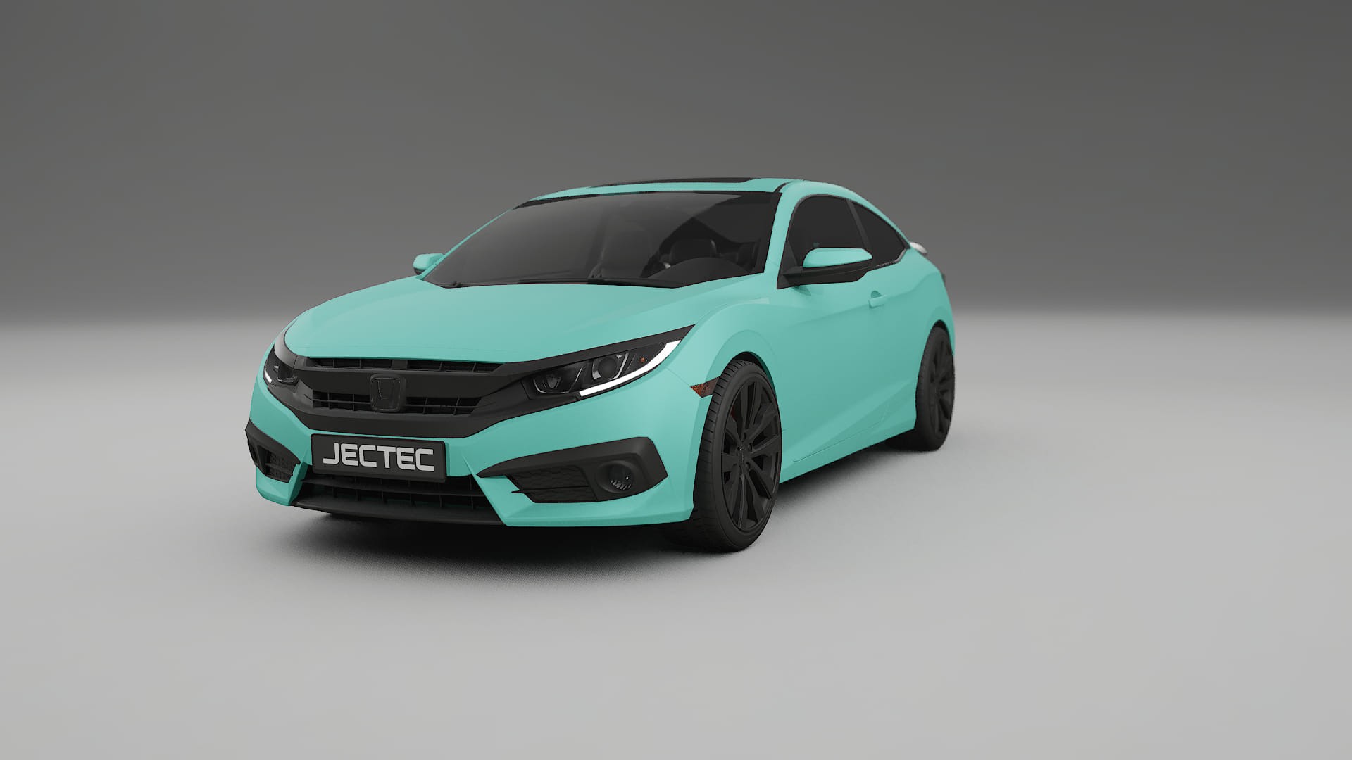 Honda Civic coupe prefacelift pre-LCI TPU Paint Protection Film | FROST Color Change PPF Full Pre-Cut Kit