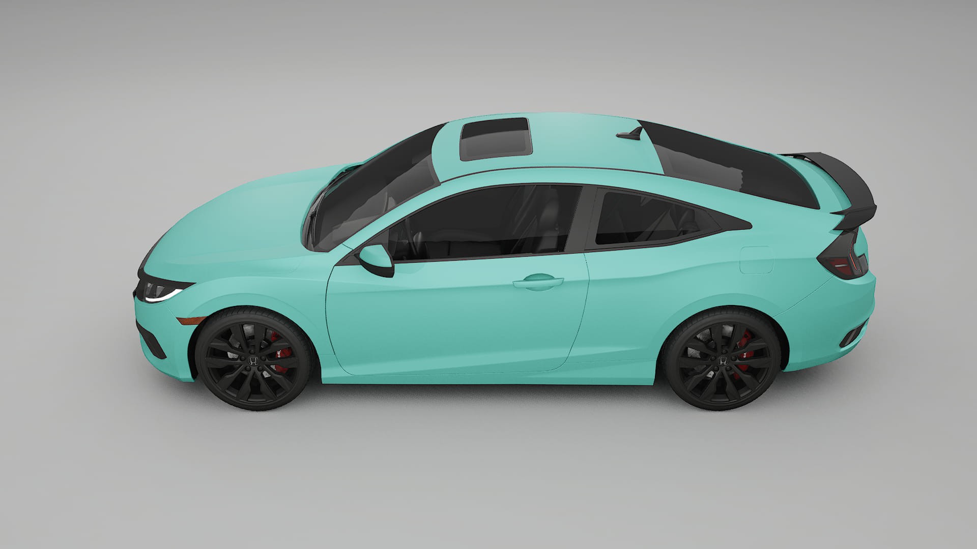 Honda Civic coupe prefacelift pre-LCI TPU Paint Protection Film | FROST Color Change PPF Full Pre-Cut Kit
