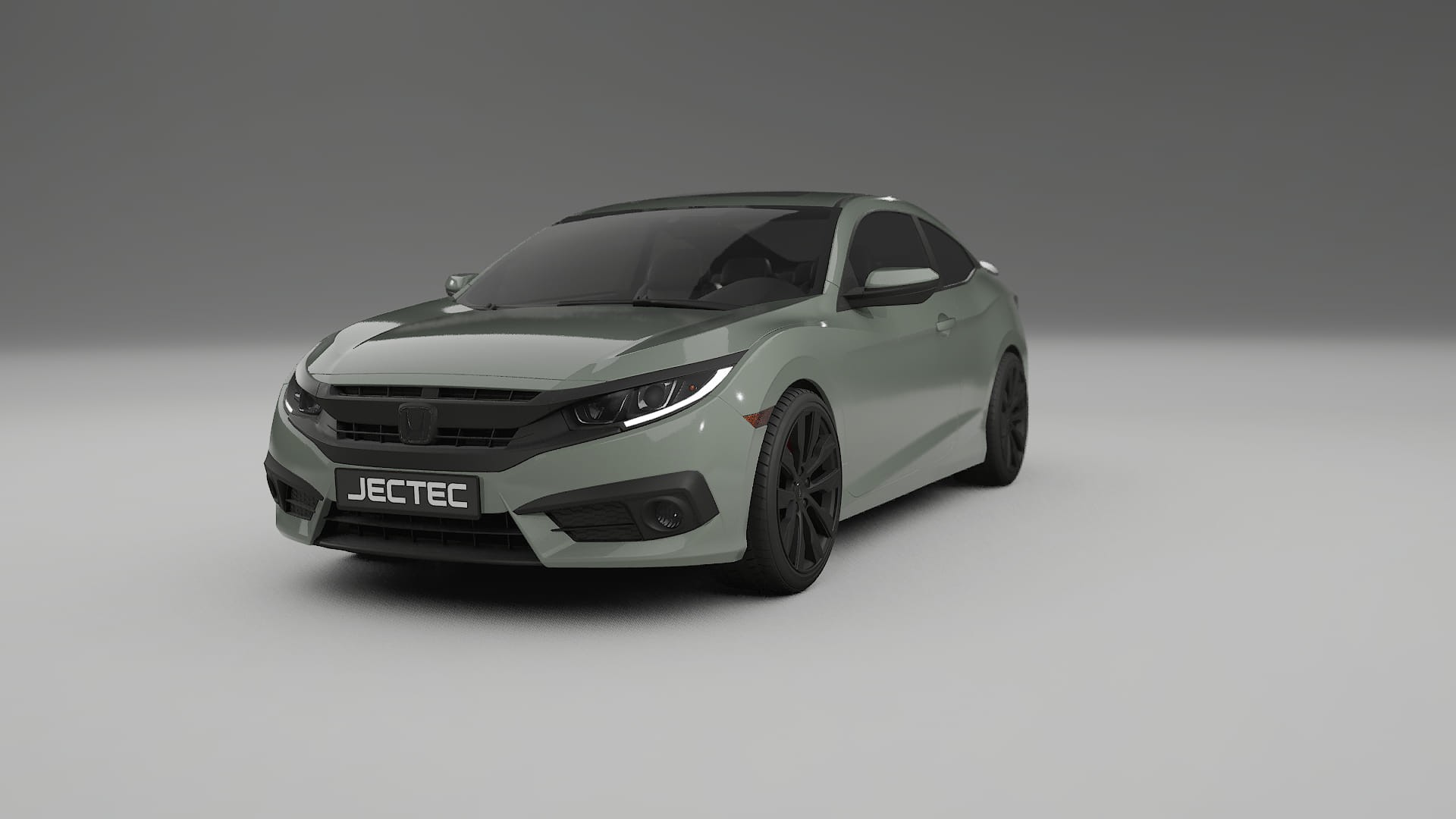 Honda Civic coupe prefacelift pre-LCI TPU Paint Protection Film | SLATE Color Change PPF Full Pre-Cut Kit
