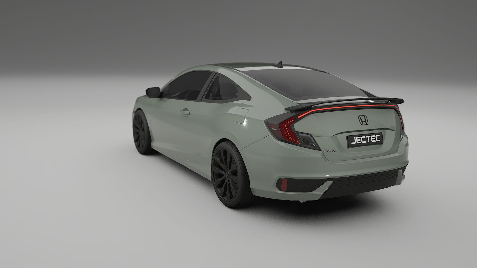 Honda Civic coupe prefacelift pre-LCI TPU Paint Protection Film | SLATE Color Change PPF Full Pre-Cut Kit