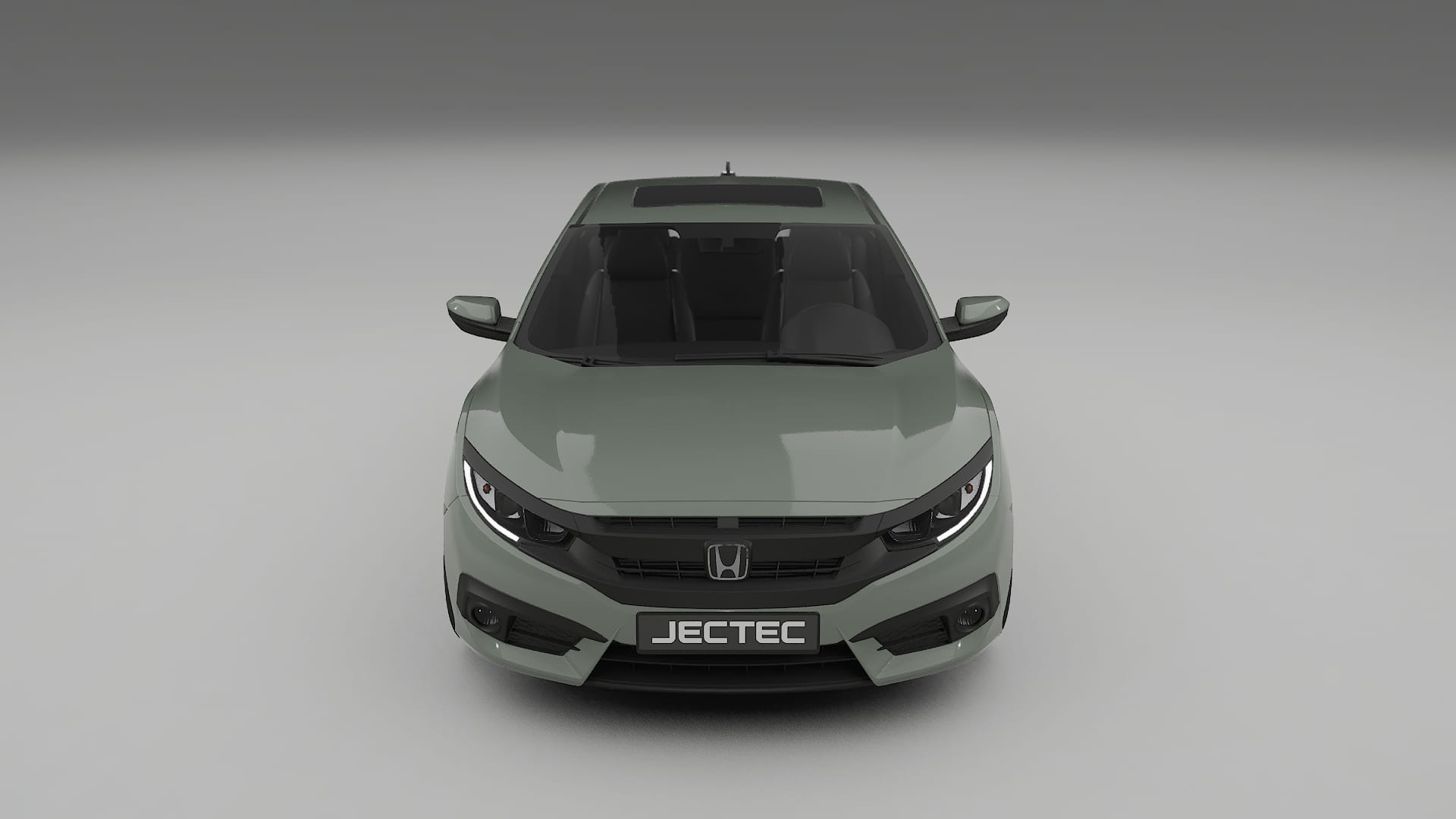 Honda Civic coupe prefacelift pre-LCI TPU Paint Protection Film | SLATE Color Change PPF Full Pre-Cut Kit