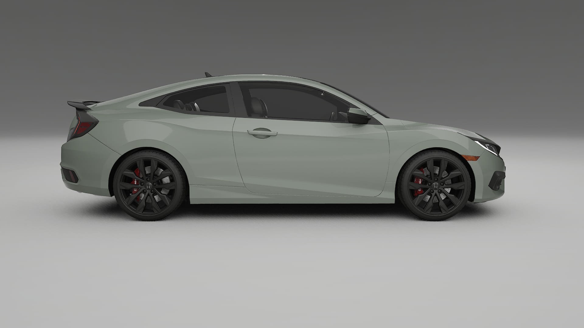 Honda Civic coupe prefacelift pre-LCI TPU Paint Protection Film | SLATE Color Change PPF Full Pre-Cut Kit