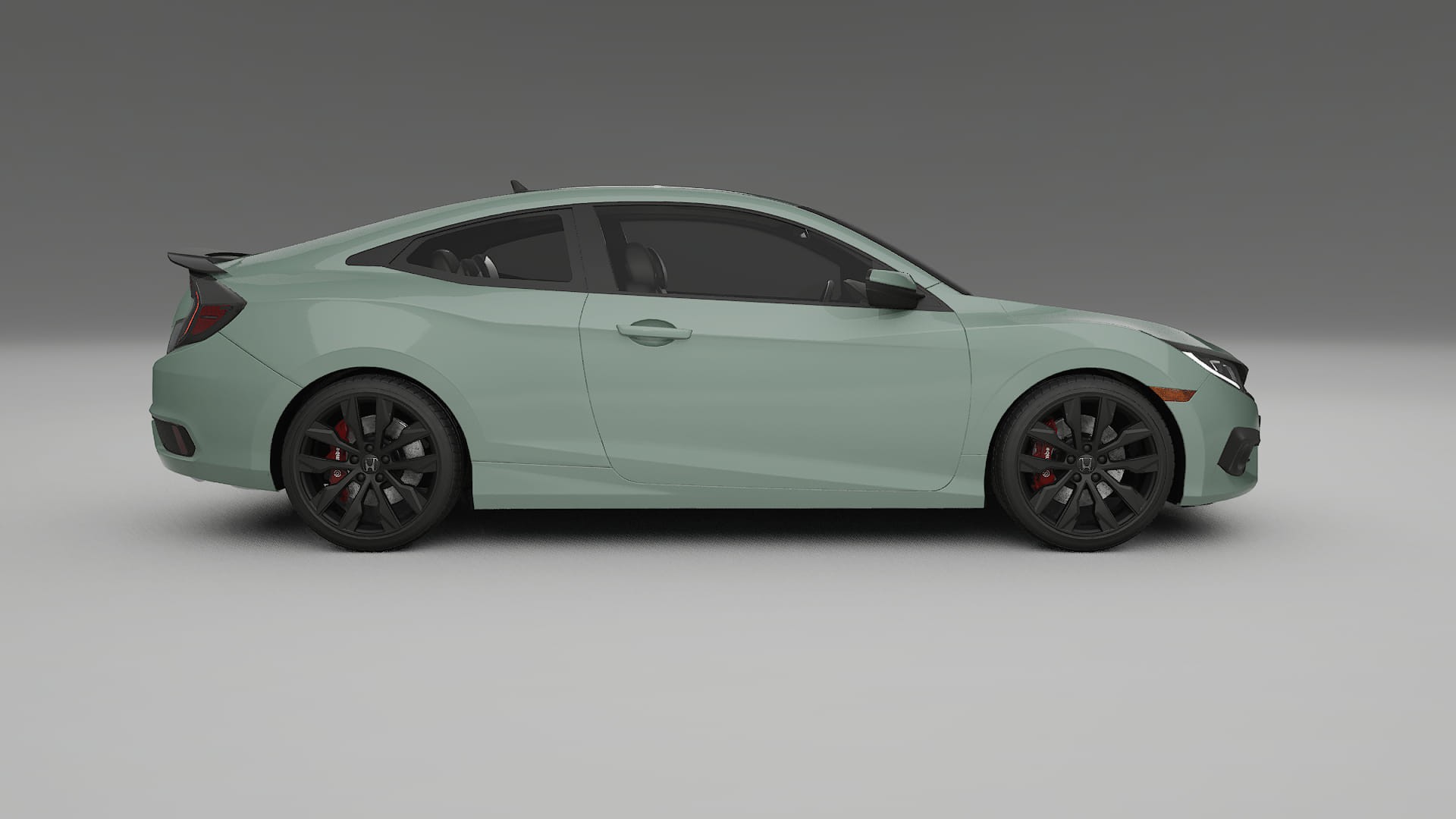 Honda Civic coupe prefacelift pre-LCI TPU Paint Protection Film | CINDER Color Change PPF Full Pre-Cut Kit