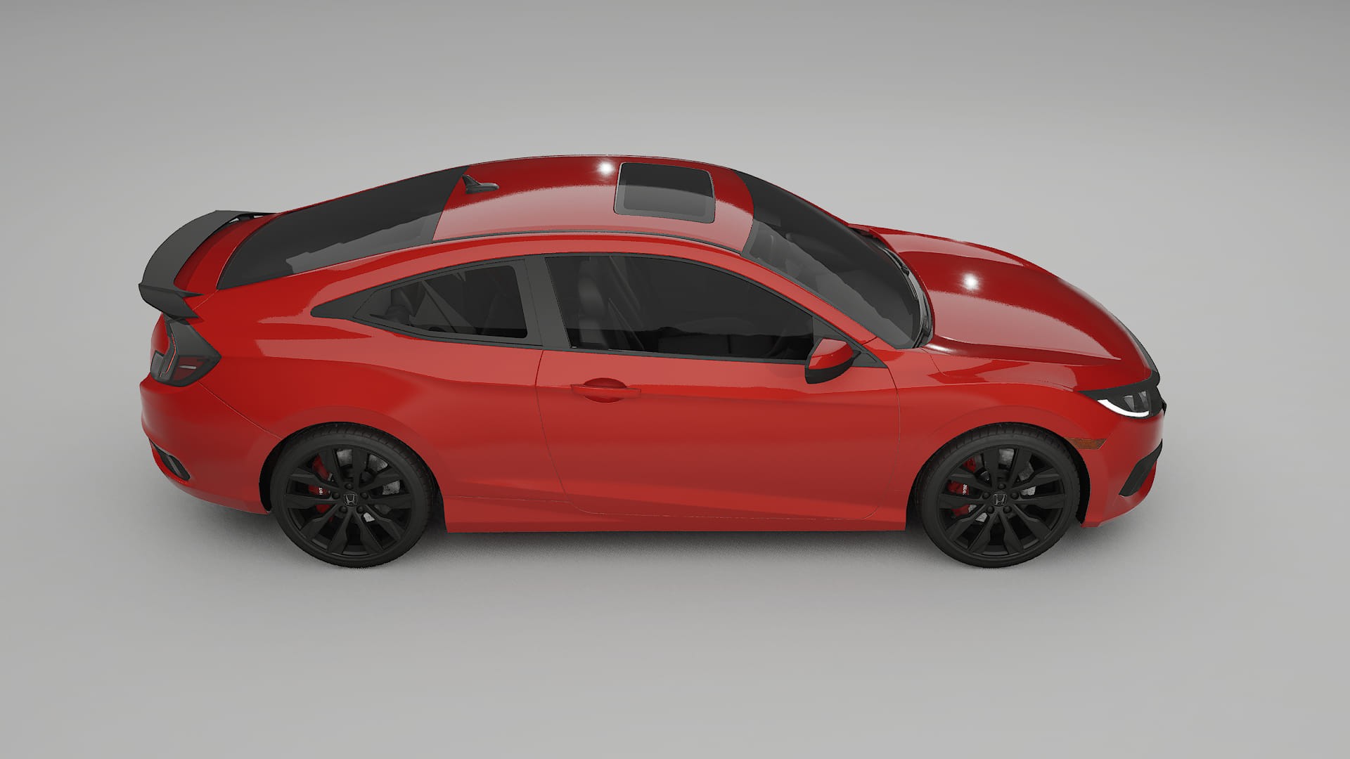 Honda Civic coupe prefacelift pre-LCI TPU Paint Protection Film | BLAZE Color Change PPF Full Pre-Cut Kit