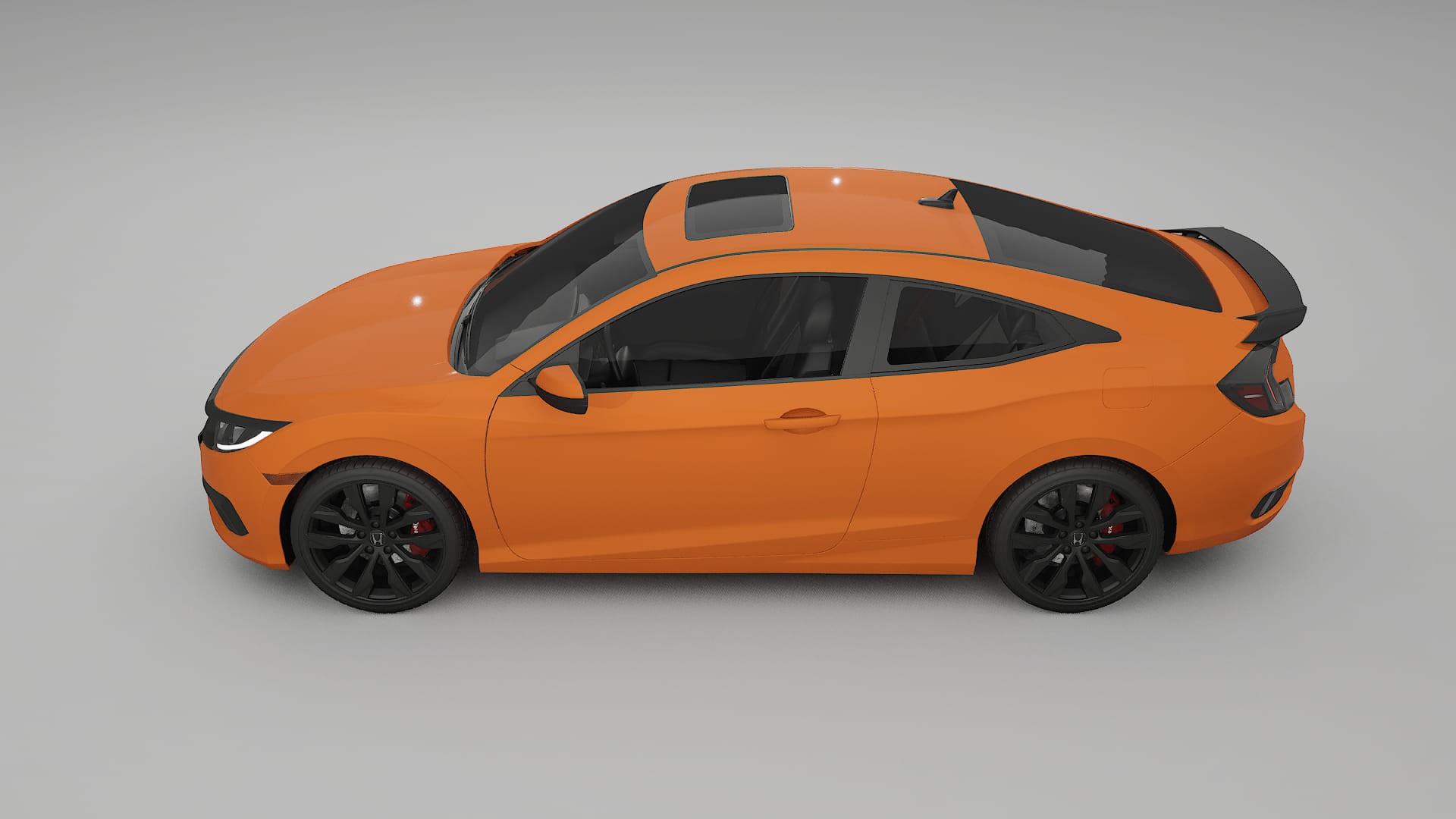 Honda Civic coupe prefacelift pre-LCI TPU Paint Protection Film | ROCKET Color Change PPF Full Pre-Cut Kit