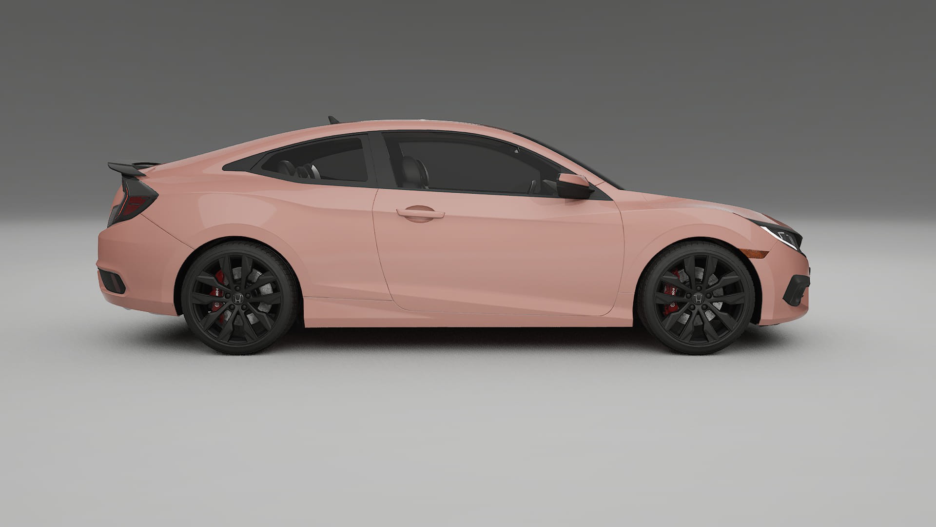Honda Civic coupe prefacelift pre-LCI TPU Paint Protection Film | BLUSH Color Change PPF Full Pre-Cut Kit