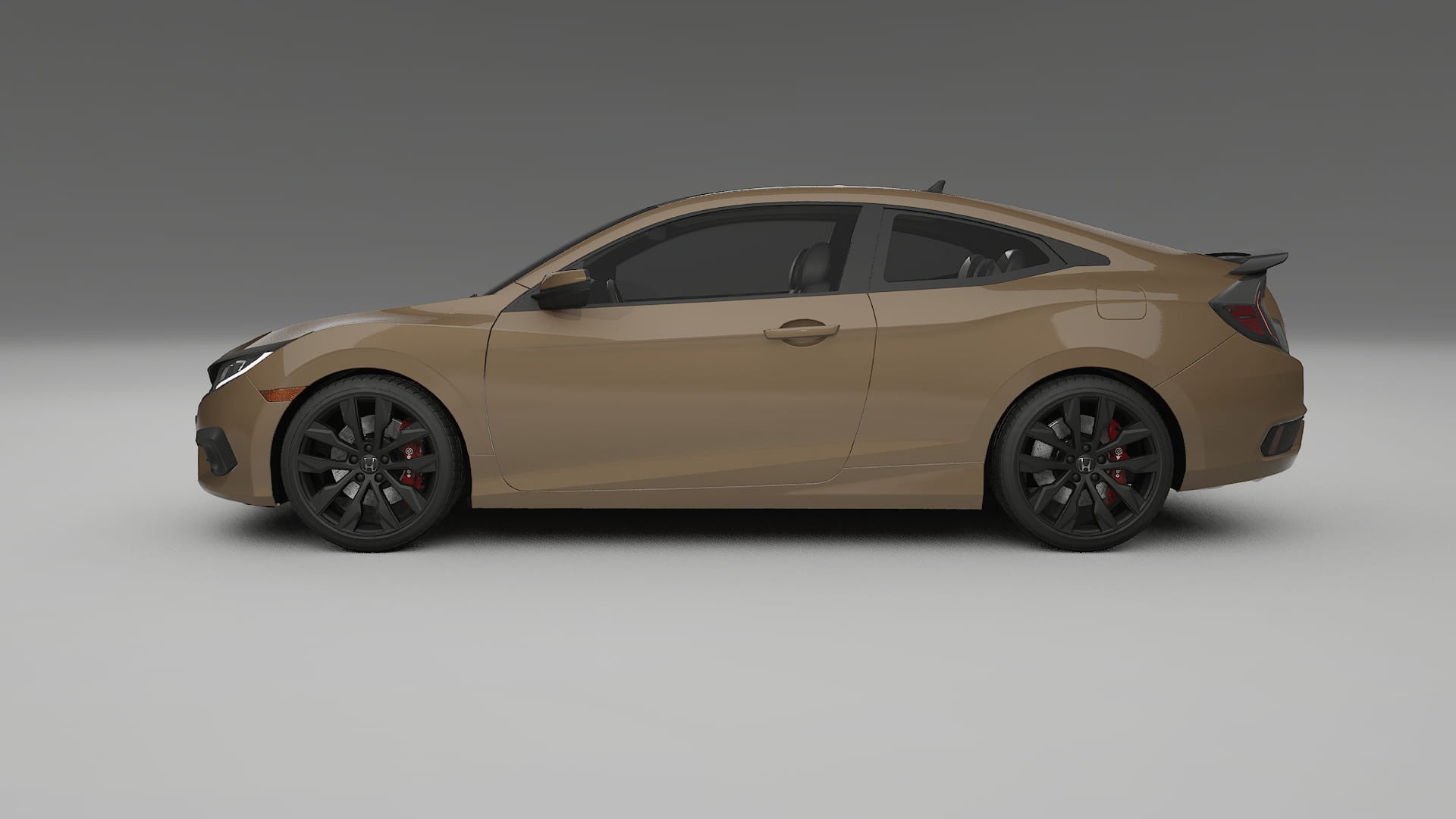Honda Civic coupe prefacelift pre-LCI TPU Paint Protection Film | SAHARA Color Change PPF Full Pre-Cut Kit