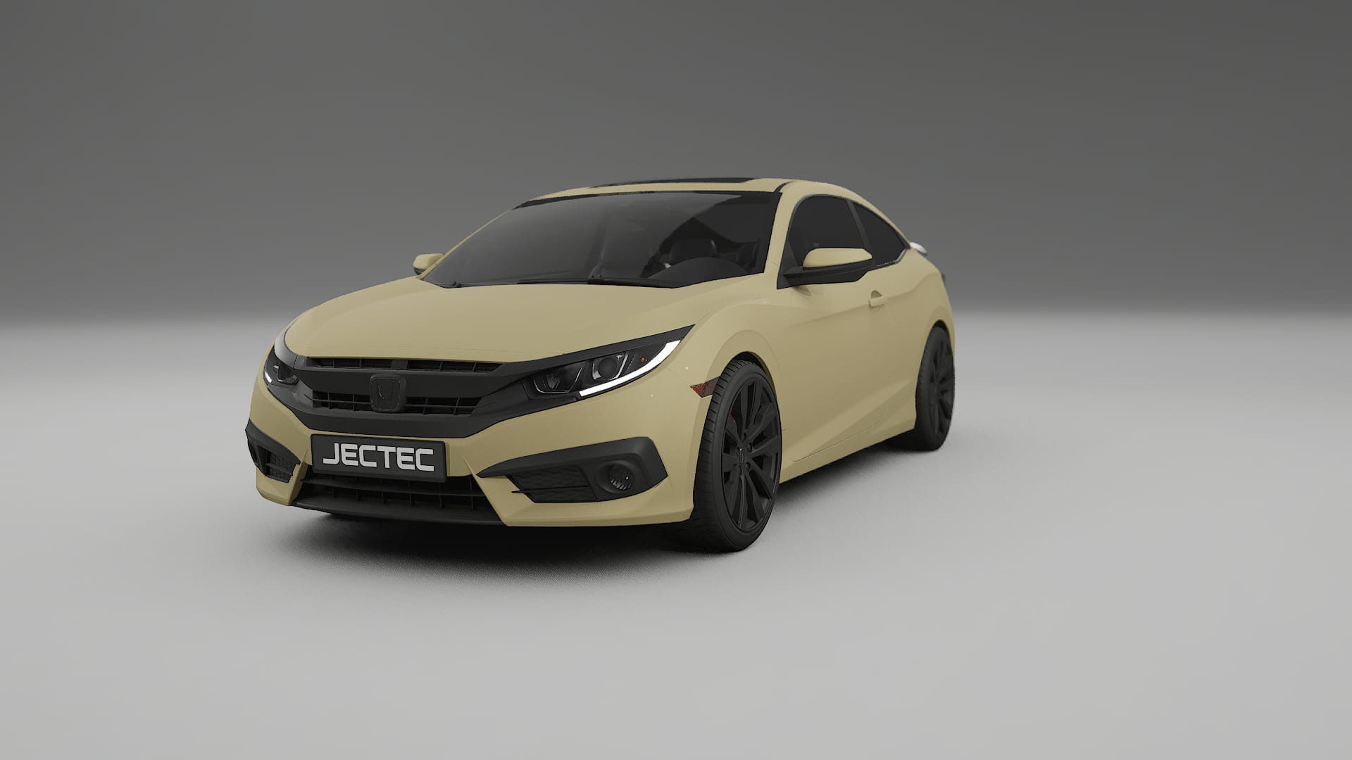 Honda Civic coupe prefacelift pre-LCI TPU Paint Protection Film | SAND Color Change PPF Full Pre-Cut Kit