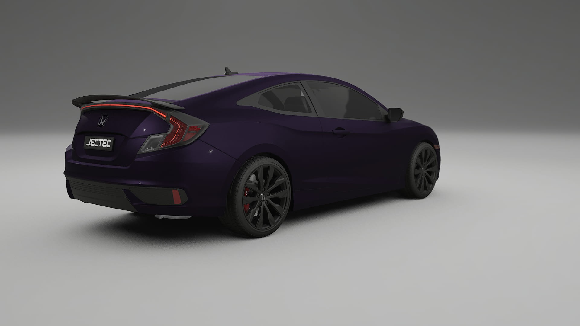 Honda Civic coupe prefacelift pre-LCI TPU Paint Protection Film | VIOLET Color Change PPF Full Pre-Cut Kit