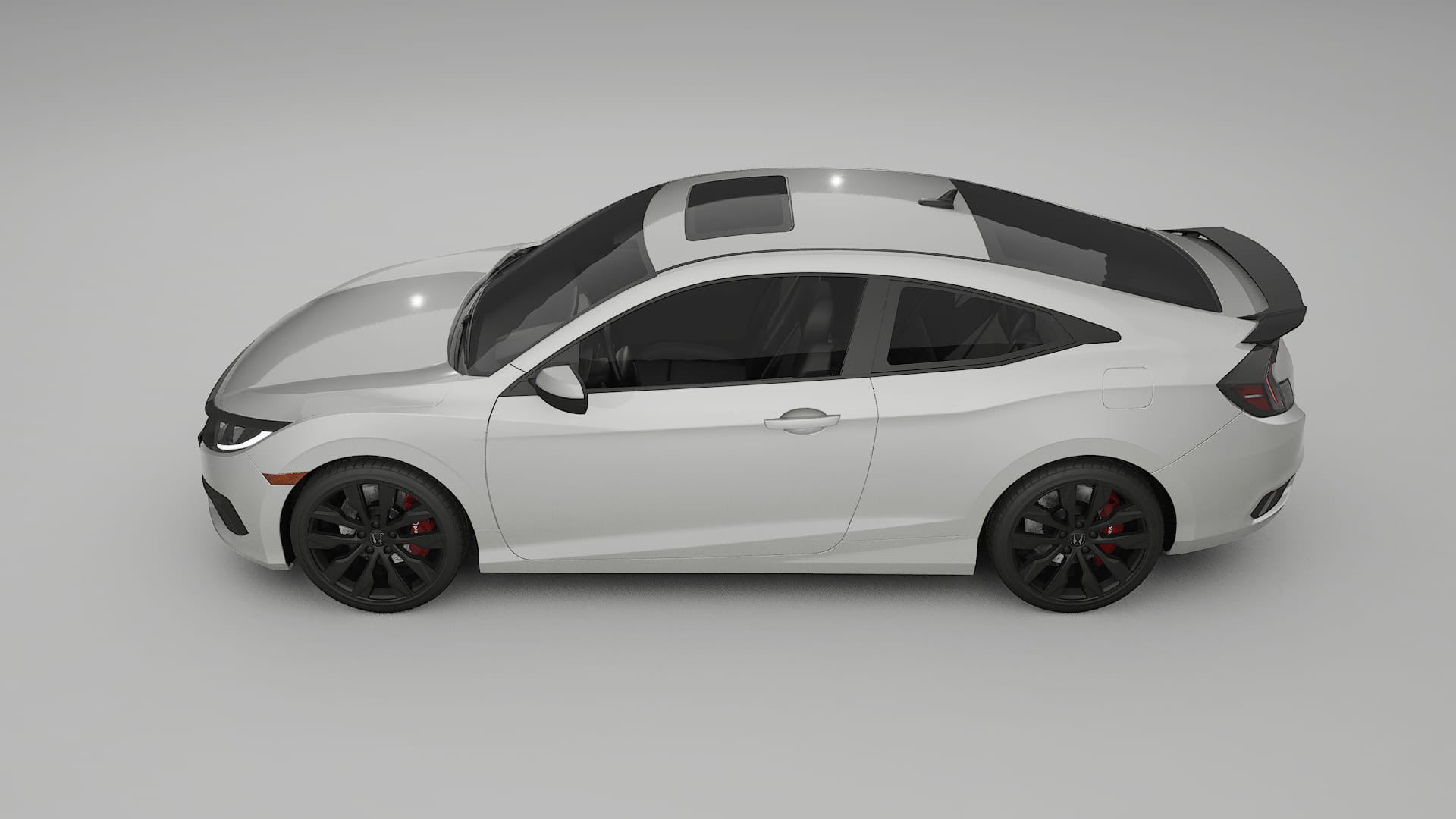 Honda Civic coupe prefacelift pre-LCI TPU Paint Protection Film | PEARL Color Change PPF Full Pre-Cut Kit