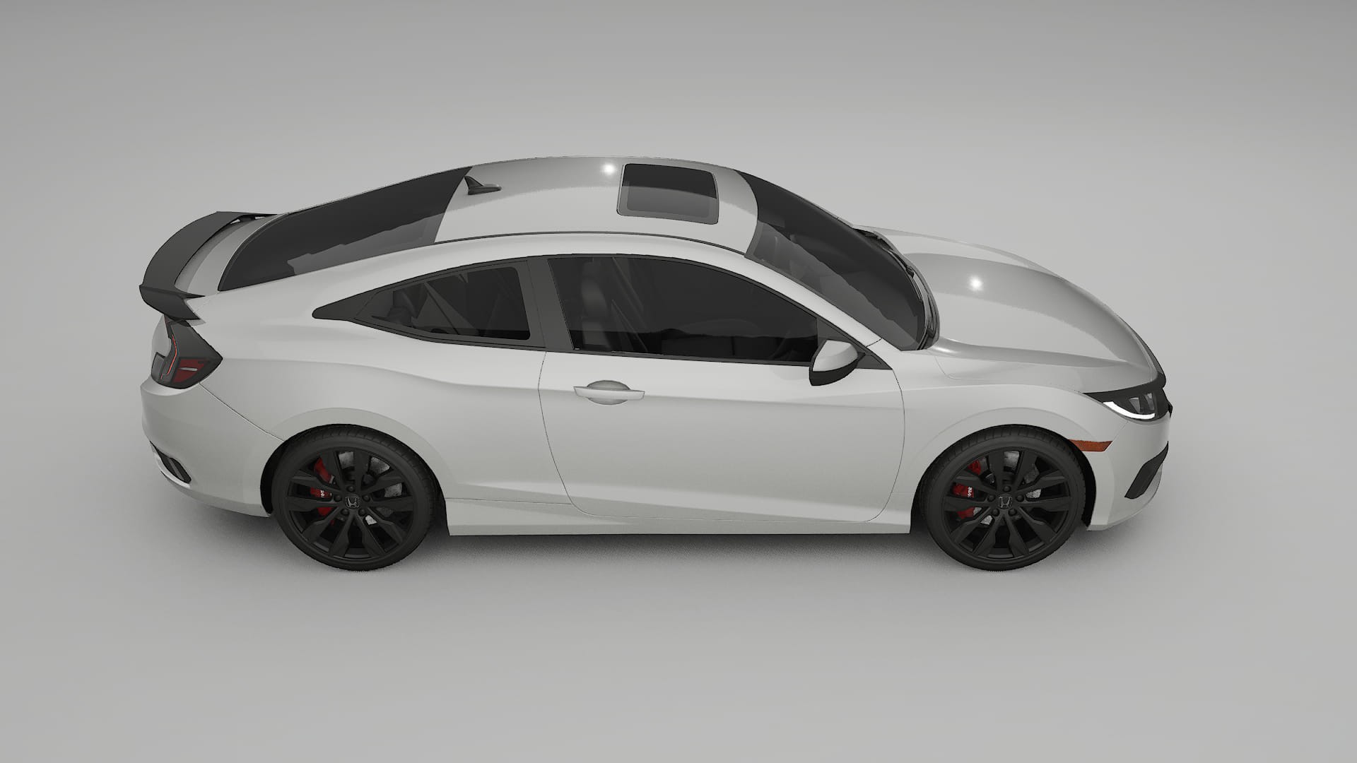 Honda Civic coupe prefacelift pre-LCI TPU Paint Protection Film | PEARL Color Change PPF Full Pre-Cut Kit