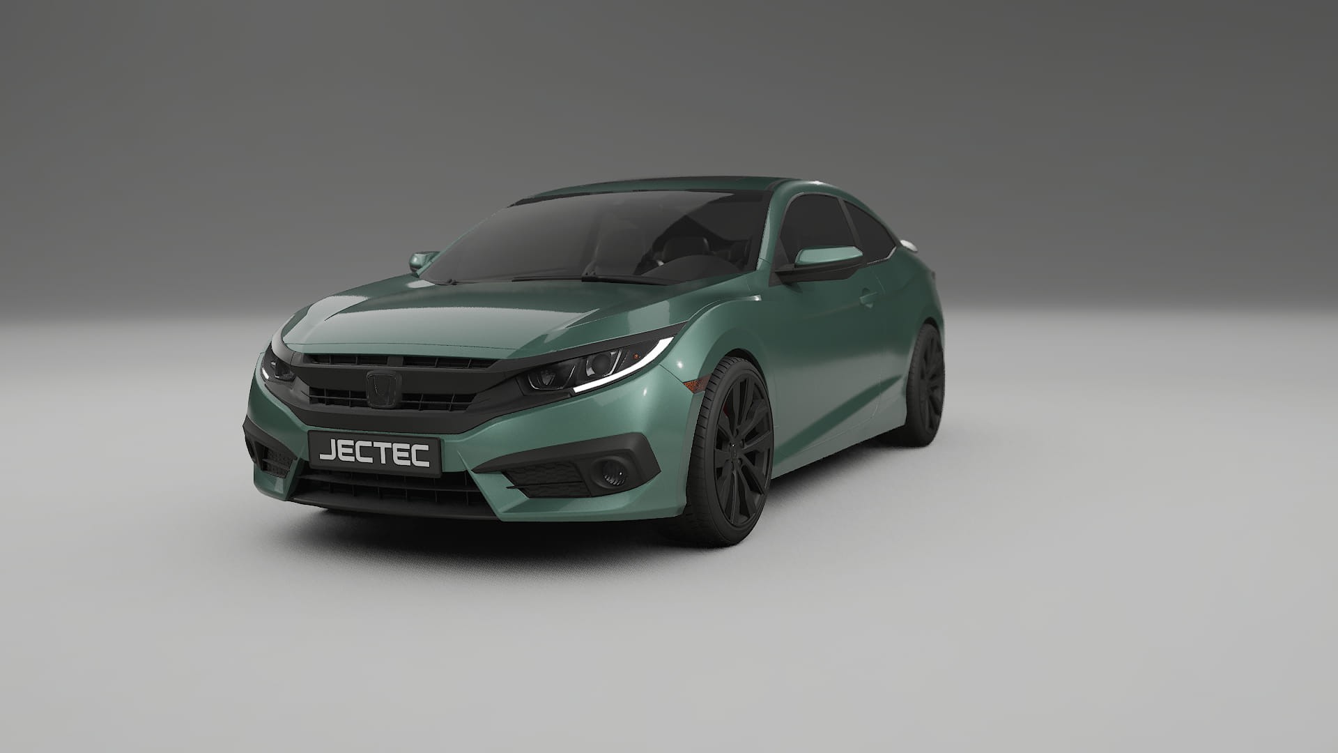 Honda Civic coupe prefacelift pre-LCI TPU Paint Protection Film | EVERGREEN Color Change PPF Full Pre-Cut Kit