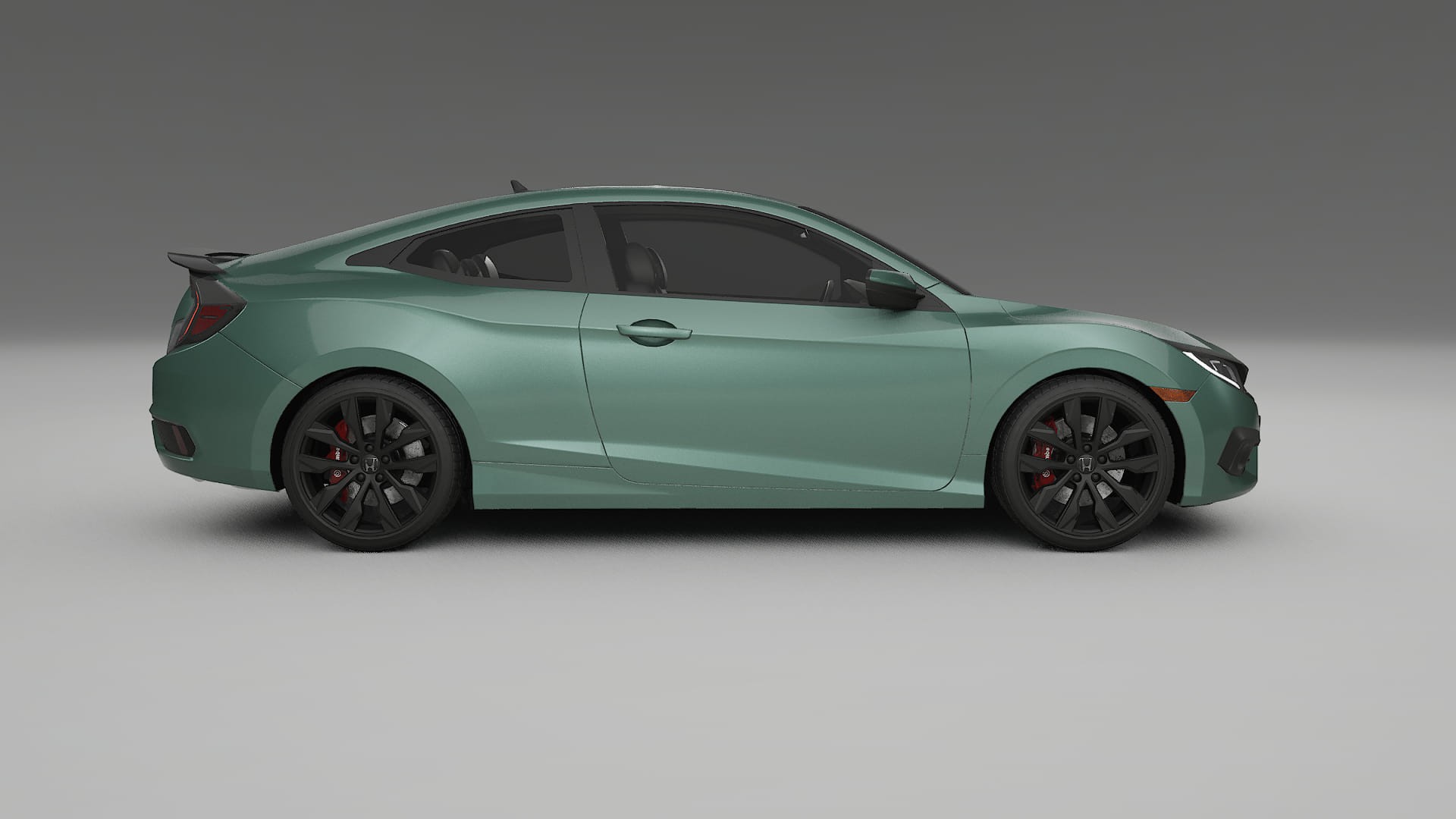 Honda Civic coupe prefacelift pre-LCI TPU Paint Protection Film | EVERGREEN Color Change PPF Full Pre-Cut Kit