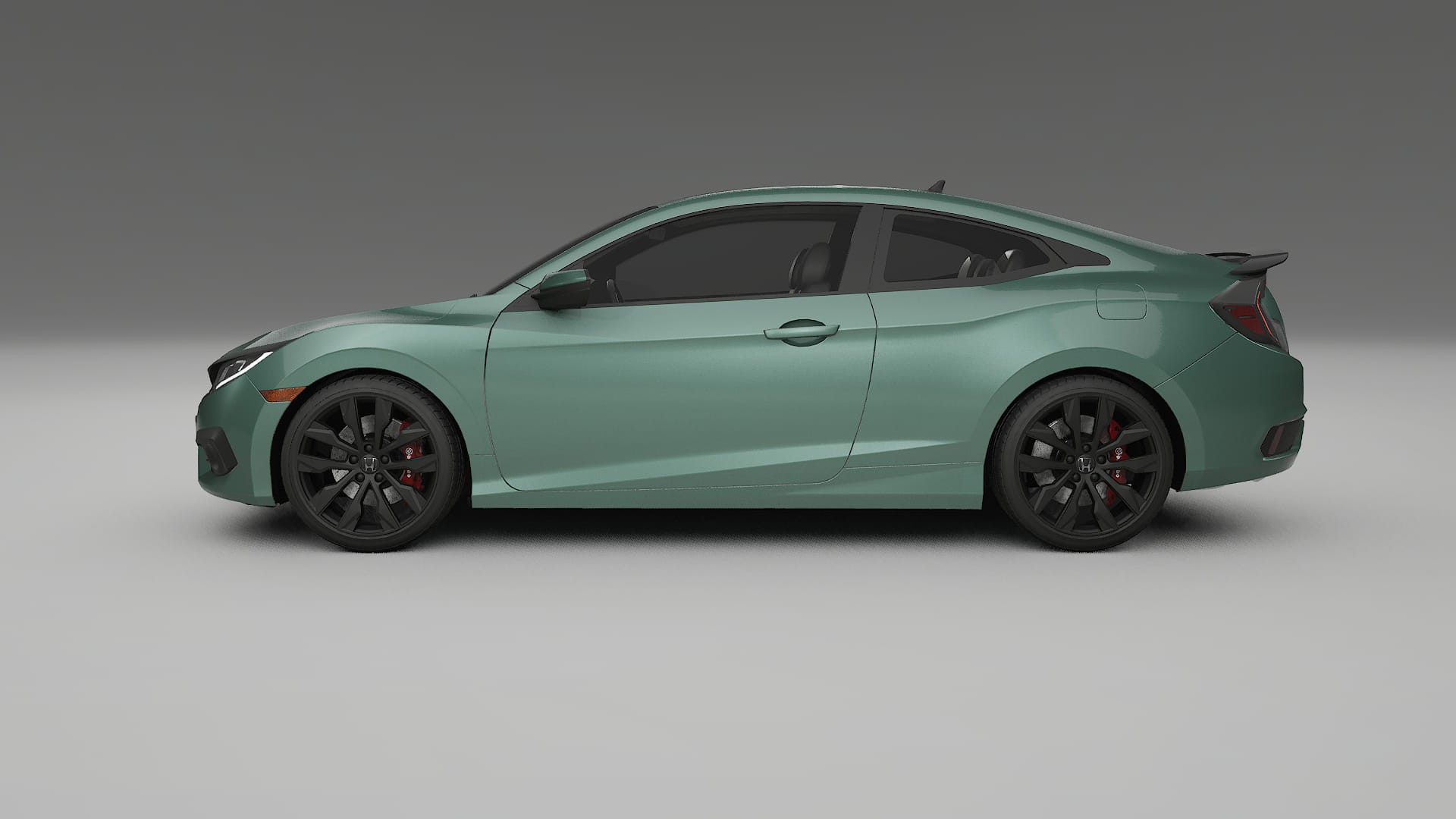 Honda Civic coupe prefacelift pre-LCI TPU Paint Protection Film | EVERGREEN Color Change PPF Full Pre-Cut Kit
