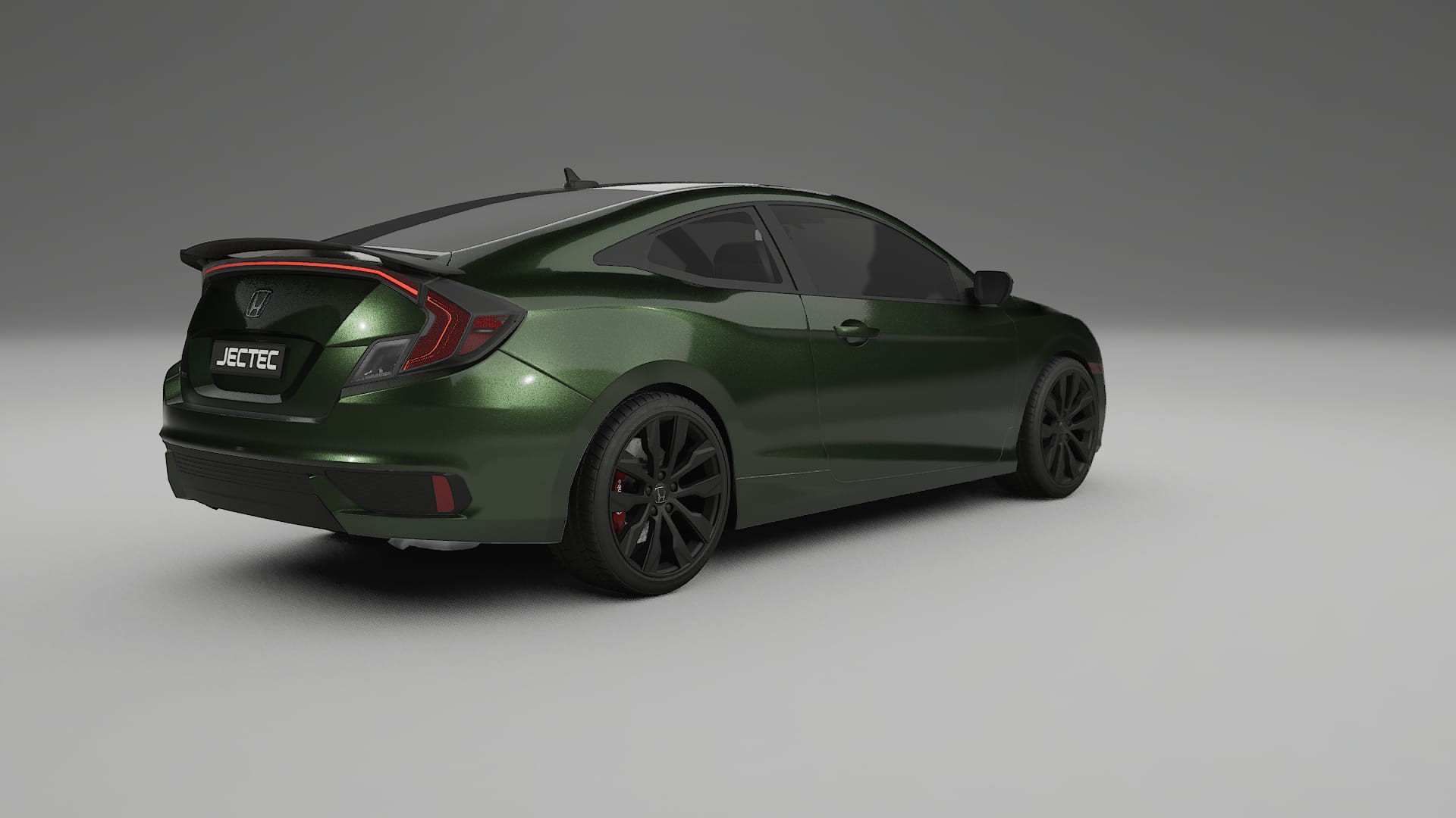 Honda Civic coupe prefacelift pre-LCI TPU Paint Protection Film | LAGOON Color Change PPF Full Pre-Cut Kit