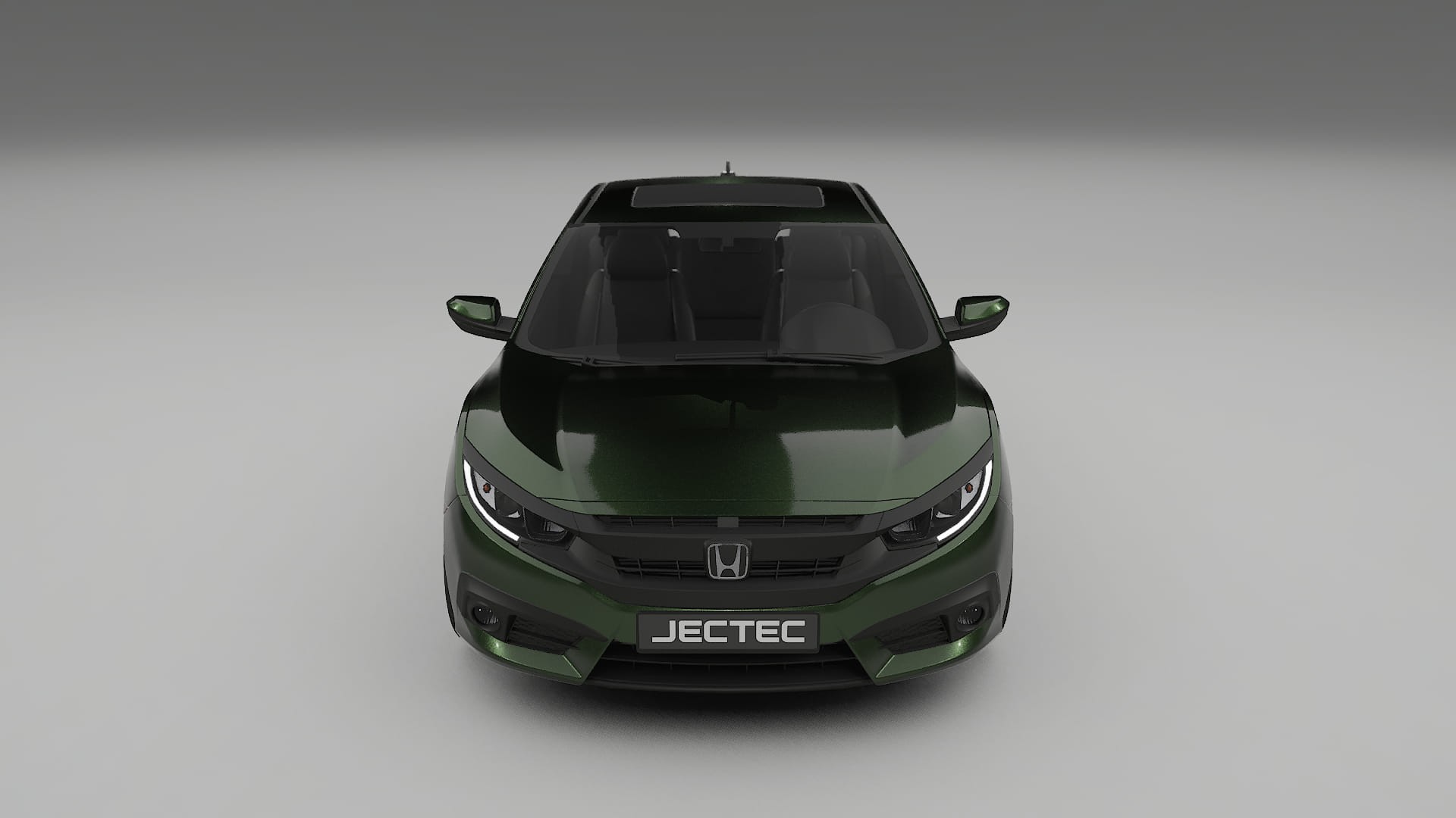 Honda Civic coupe prefacelift pre-LCI TPU Paint Protection Film | LAGOON Color Change PPF Full Pre-Cut Kit