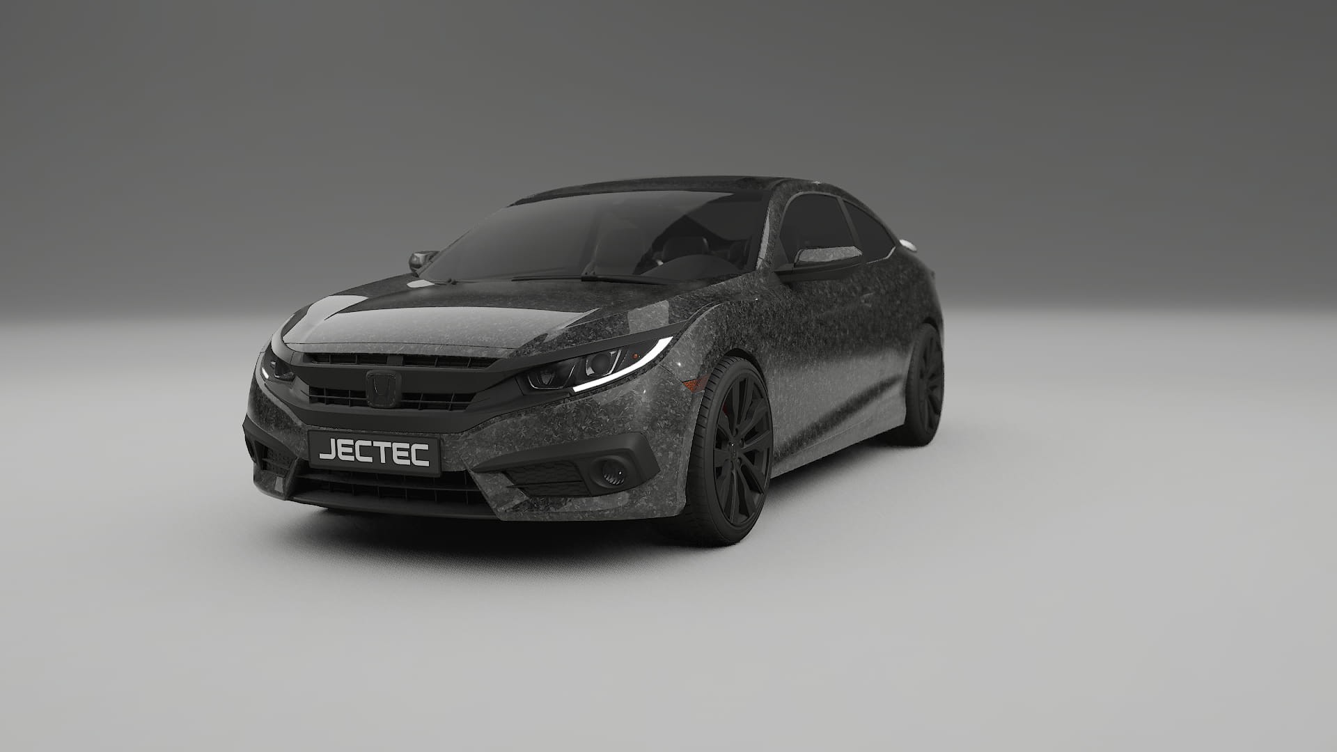 Honda Civic coupe prefacelift pre-LCI TPU Paint Protection Film | FORGED S Color Change PPF Full Pre-Cut Kit