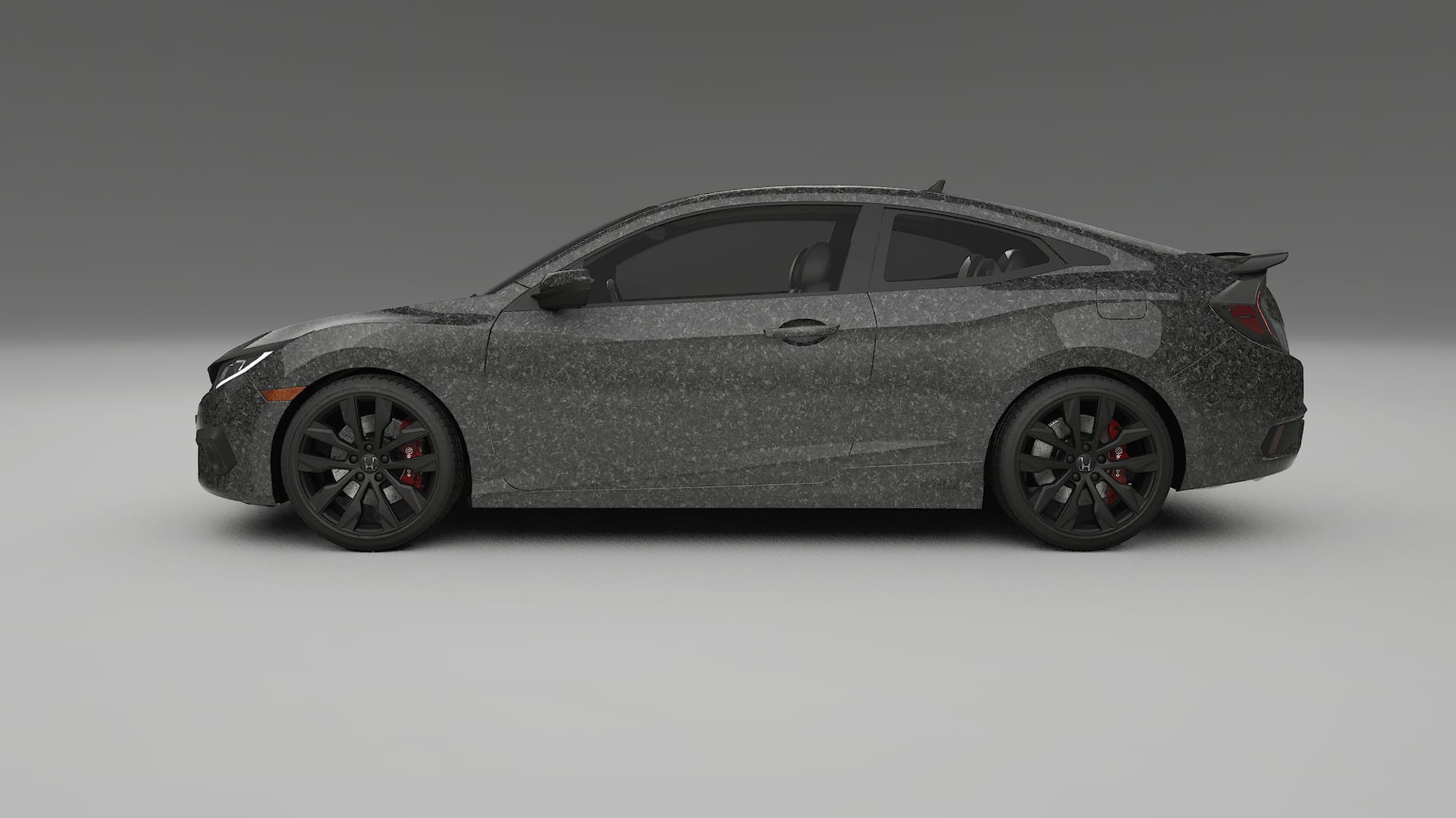 Honda Civic coupe prefacelift pre-LCI TPU Paint Protection Film | FORGED S Color Change PPF Full Pre-Cut Kit