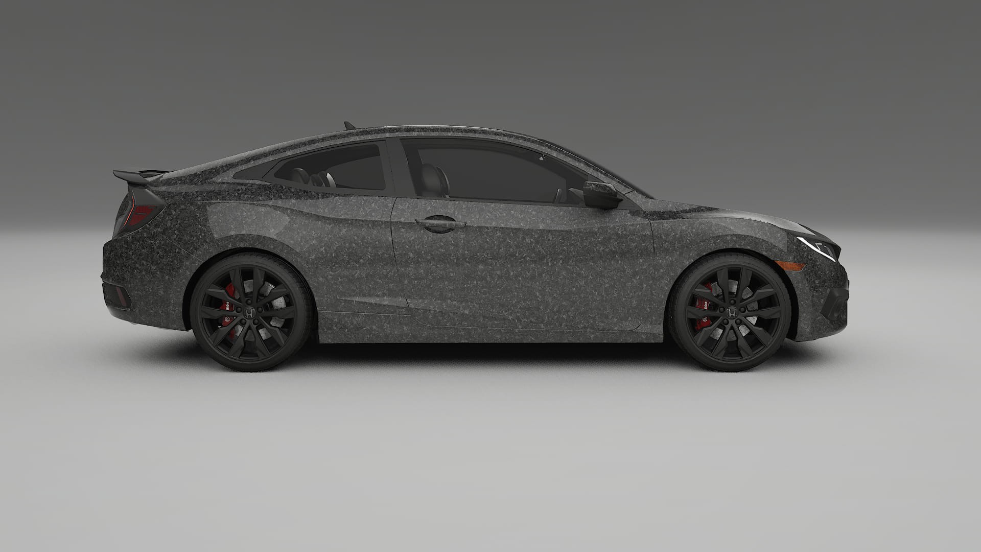 Honda Civic coupe prefacelift pre-LCI TPU Paint Protection Film | FORGED S Color Change PPF Full Pre-Cut Kit