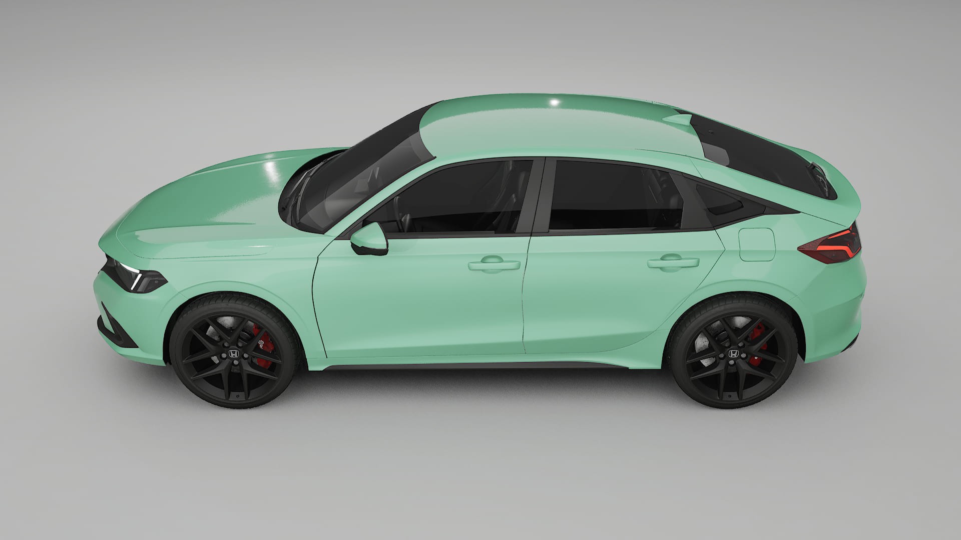 Honda Civic hatchback TPU Paint Protection Film | DUSTY Color Change PPF Full Pre-Cut Kit