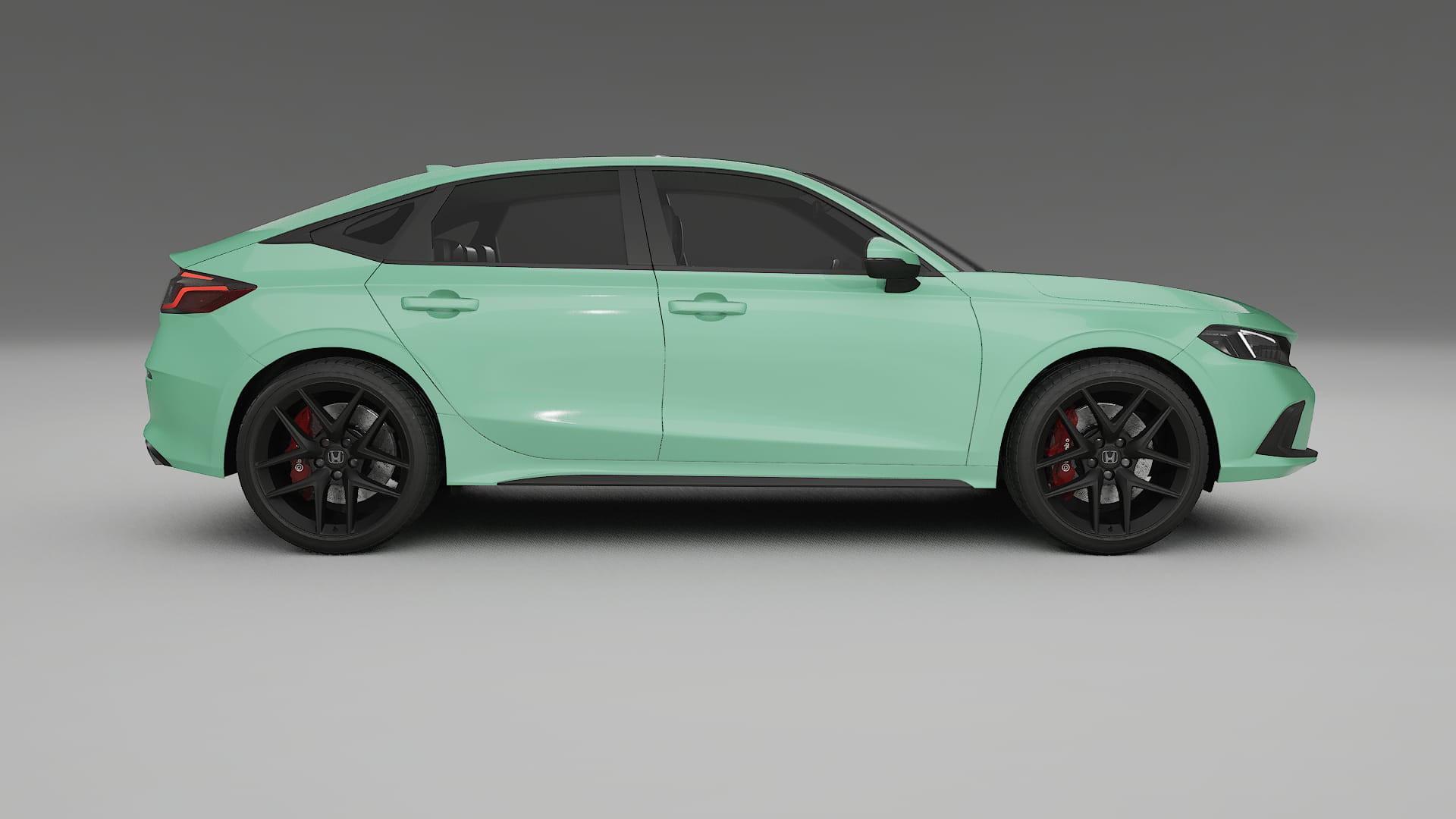 Honda Civic hatchback TPU Paint Protection Film | DUSTY Color Change PPF Full Pre-Cut Kit
