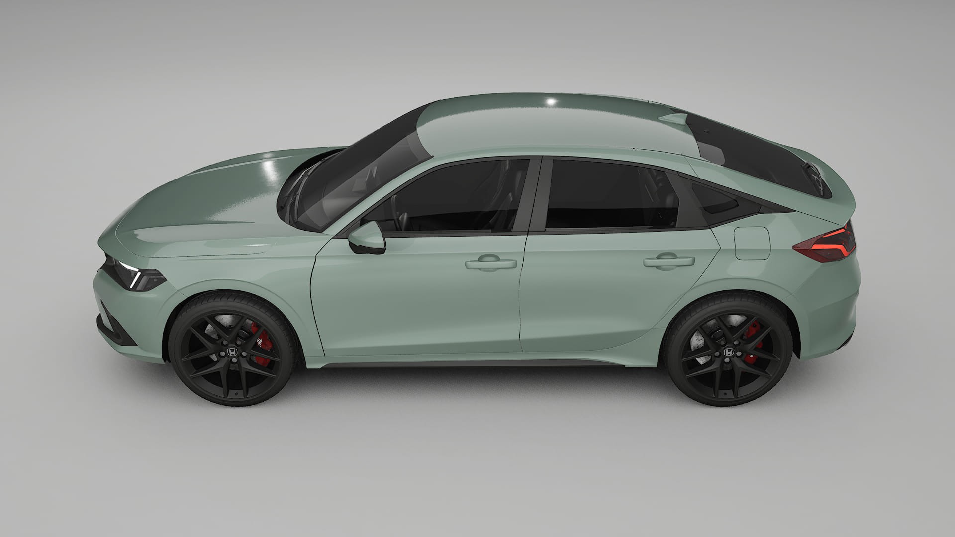 Honda Civic hatchback TPU Paint Protection Film | CINDER Color Change PPF Full Pre-Cut Kit