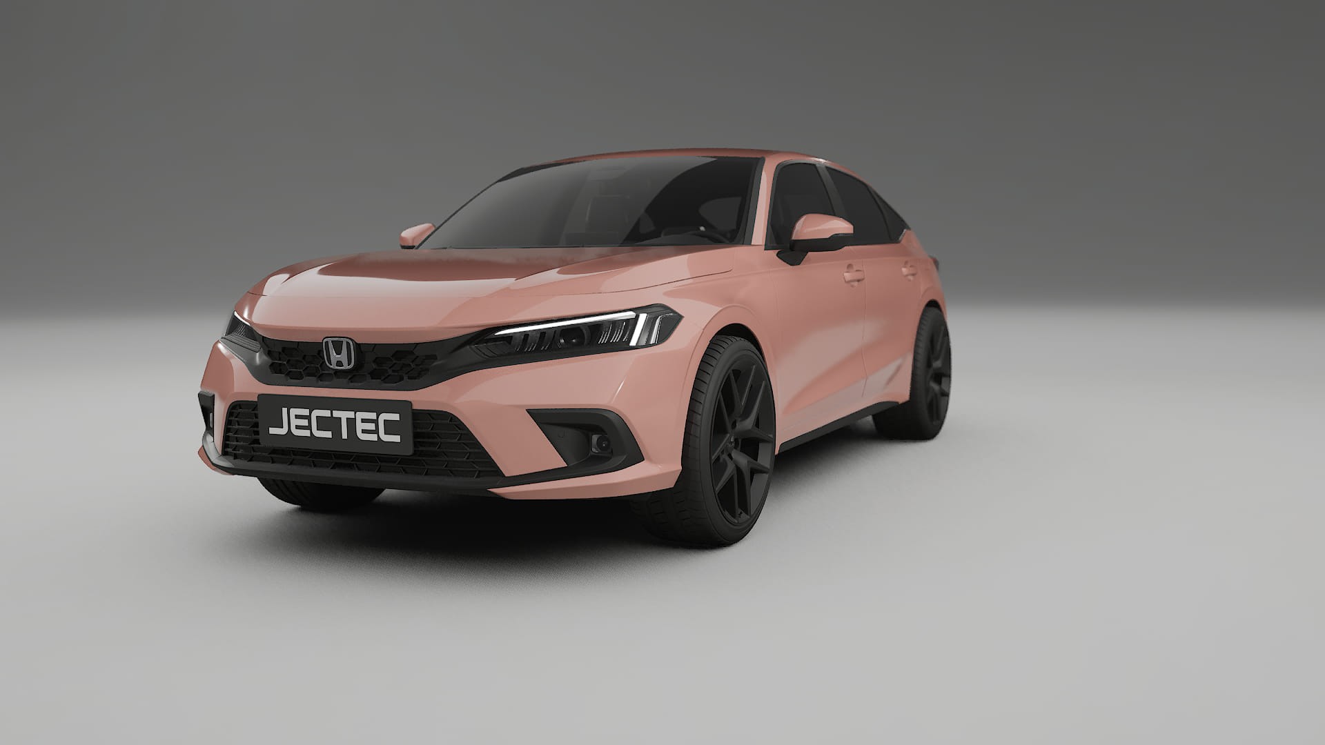 Honda Civic hatchback TPU Paint Protection Film | BLUSH Color Change PPF Full Pre-Cut Kit