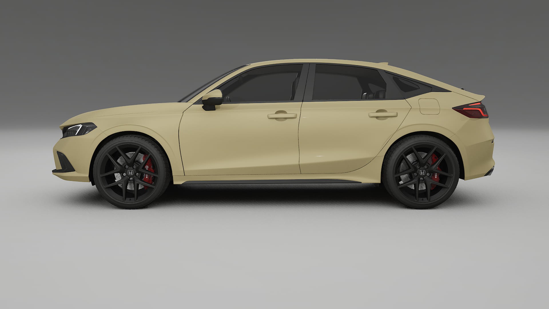 Honda Civic hatchback TPU Paint Protection Film | SAND Color Change PPF Full Pre-Cut Kit