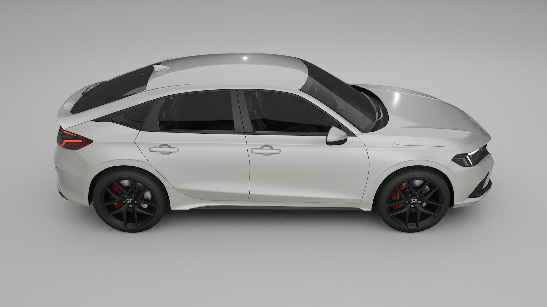 Honda Civic hatchback TPU Paint Protection Film | PEARL Color Change PPF Full Pre-Cut Kit