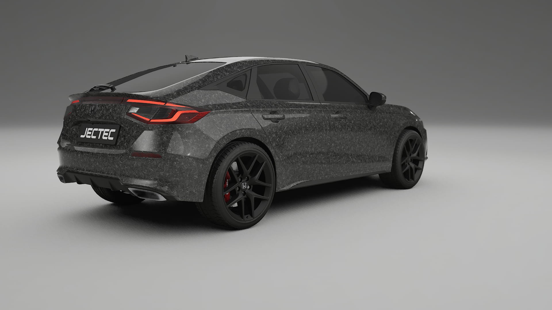 Honda Civic hatchback TPU Paint Protection Film | FORGED S Color Change PPF Full Pre-Cut Kit