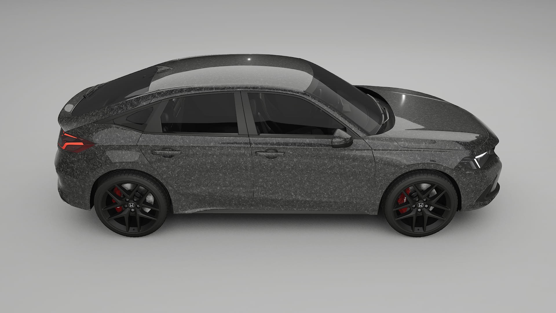 Honda Civic hatchback TPU Paint Protection Film | FORGED S Color Change PPF Full Pre-Cut Kit